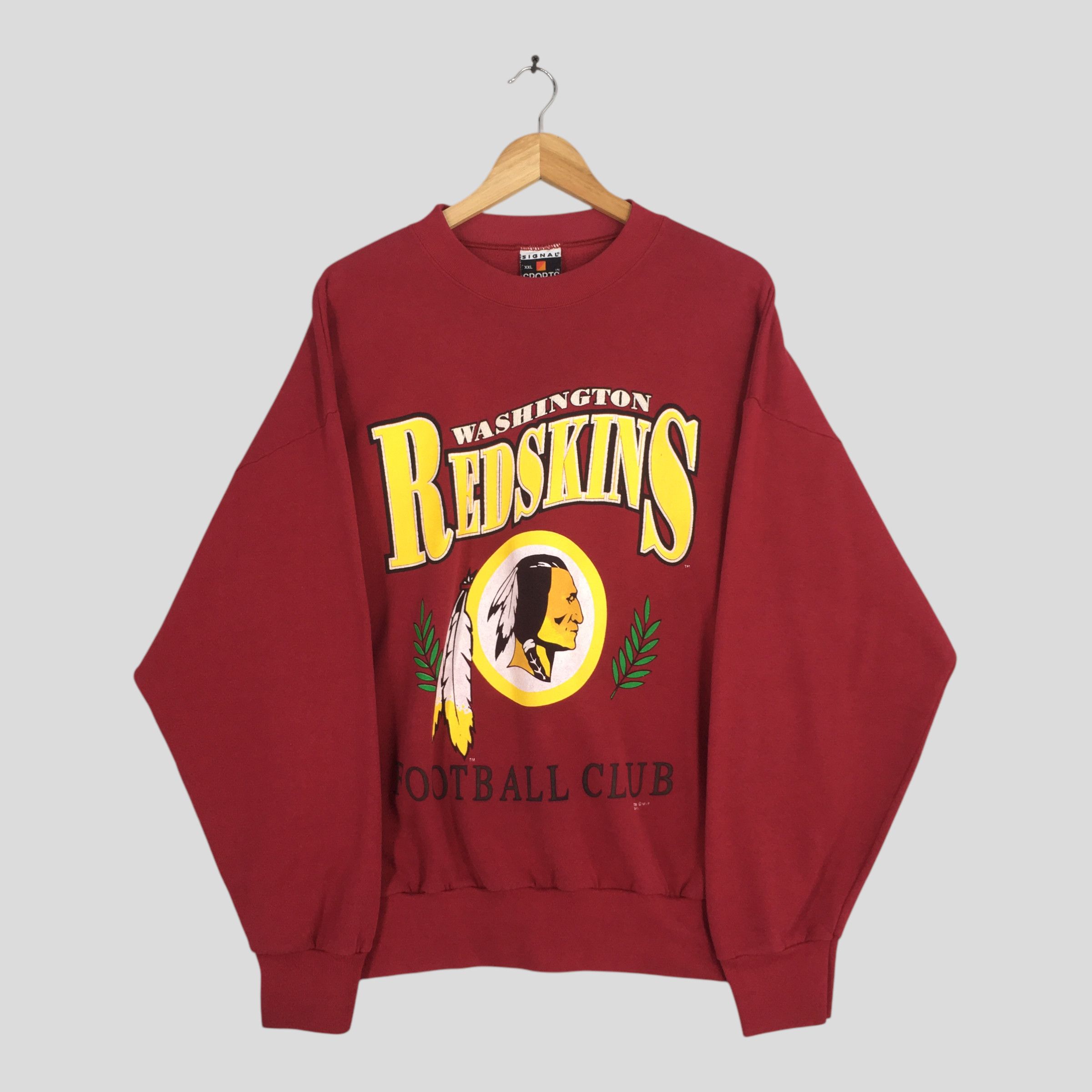 NFL Vintage Washington Commanders NFL Red Sweatshirt 2XL Size US XXL / EU 58 / 5 - 1 Thumbnail