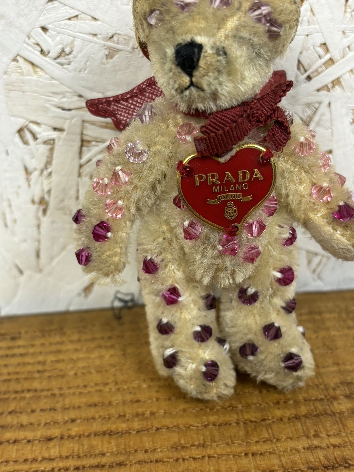 Prada Prada Bear Winged Angel Keyring Key Holder Bag Charm Size ONE SIZE - 4 Thumbnail