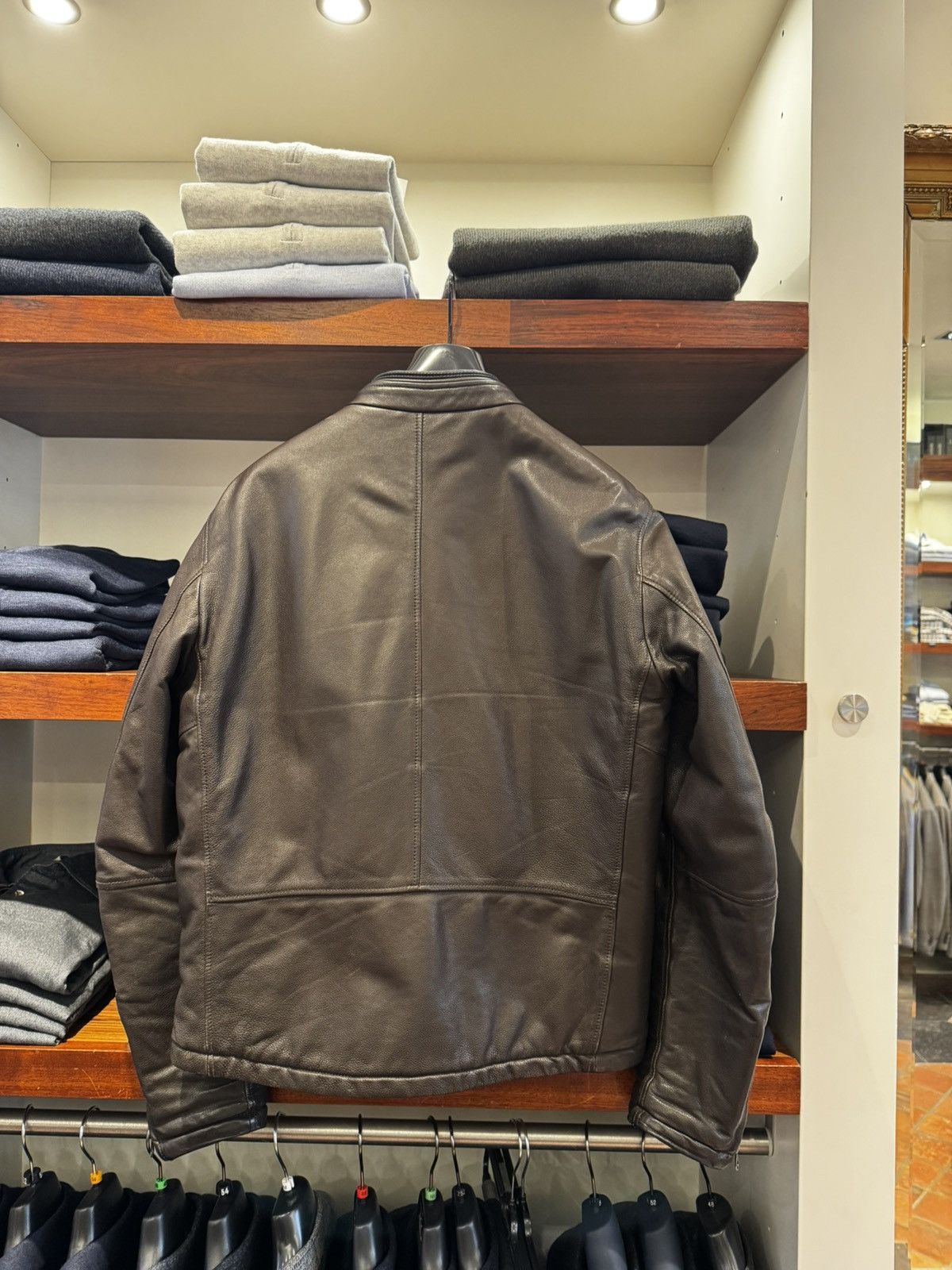 Stone Island Stone Island Waxed Soft Leather w Primaloft Insulation Techn Size US M / EU 48-50 / 2 - 2 Thumbnail