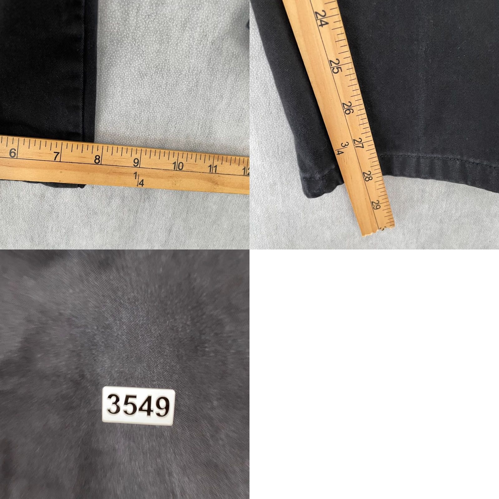 Ermenegildo Zegna Ermenegildo Zegna Jeans Adult 32 Black Denim 5-Pocket Logo Zipper Zegna City Mens Size US 32 / EU 48 - 9 Thumbnail