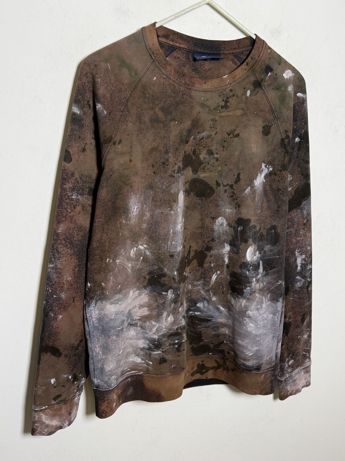 Giorgio Armani Vintage Armani Jeans painters crewneck sweatshirt Size US S / EU 44-46 / 1 - 5 Thumbnail