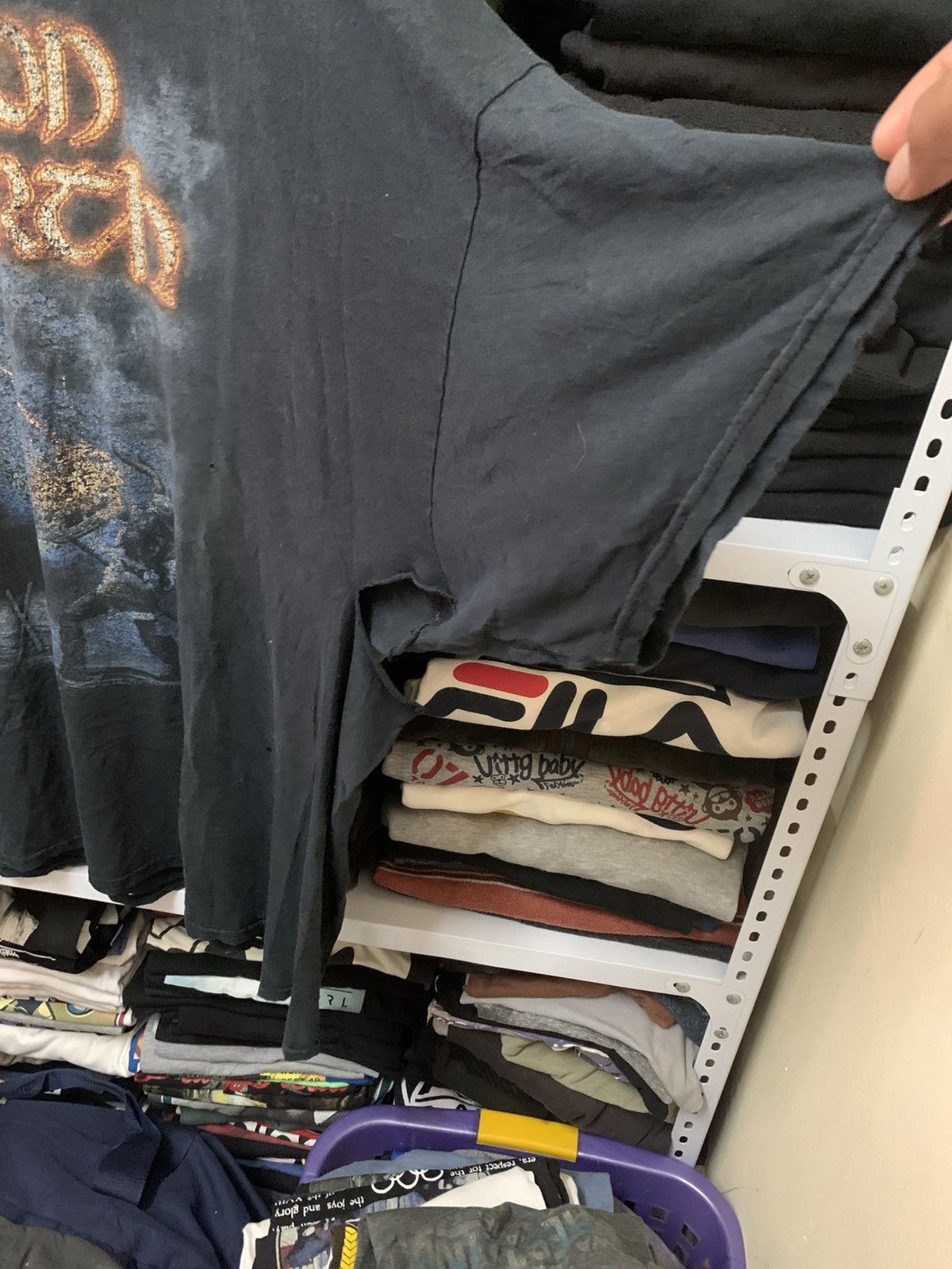 Band Tees Thrash Vintage Amon Amarth Band Tour T Shirt Size US XXL / EU 58 / 5 - 6 Thumbnail