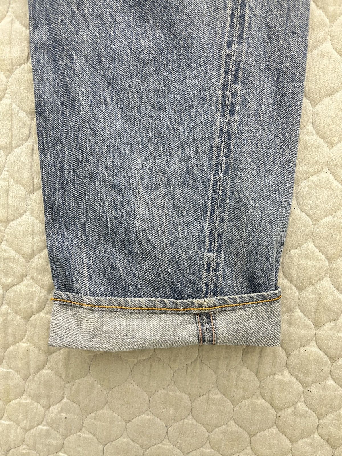 45rpm 🔥🔥🔥ARCHIVE 45RPM SELVEDGE DISTRESSED DENIM Size US 32 / EU 48 - 6 Thumbnail