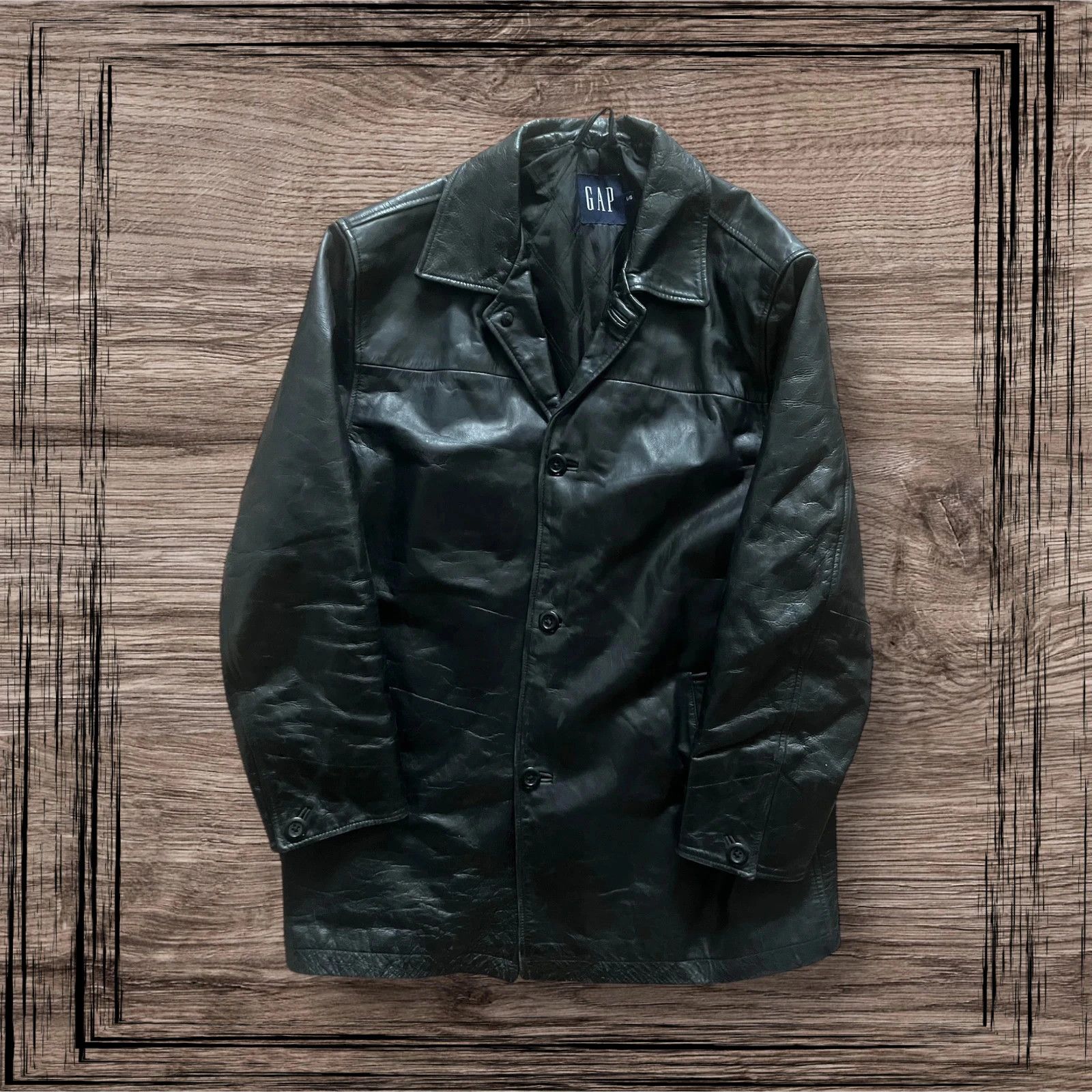 Gap Płaszcz Czarny GAP Opium Vintage Size US L / EU 52-54 / 3 - 1 Thumbnail