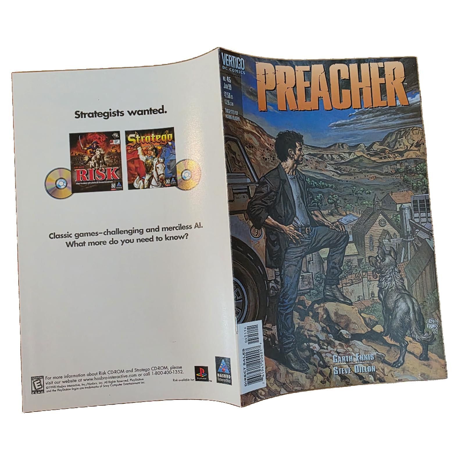 DC Comics Preacher #45 (1999) DC Vertigo NM (c) Size ONE SIZE - 4 Thumbnail