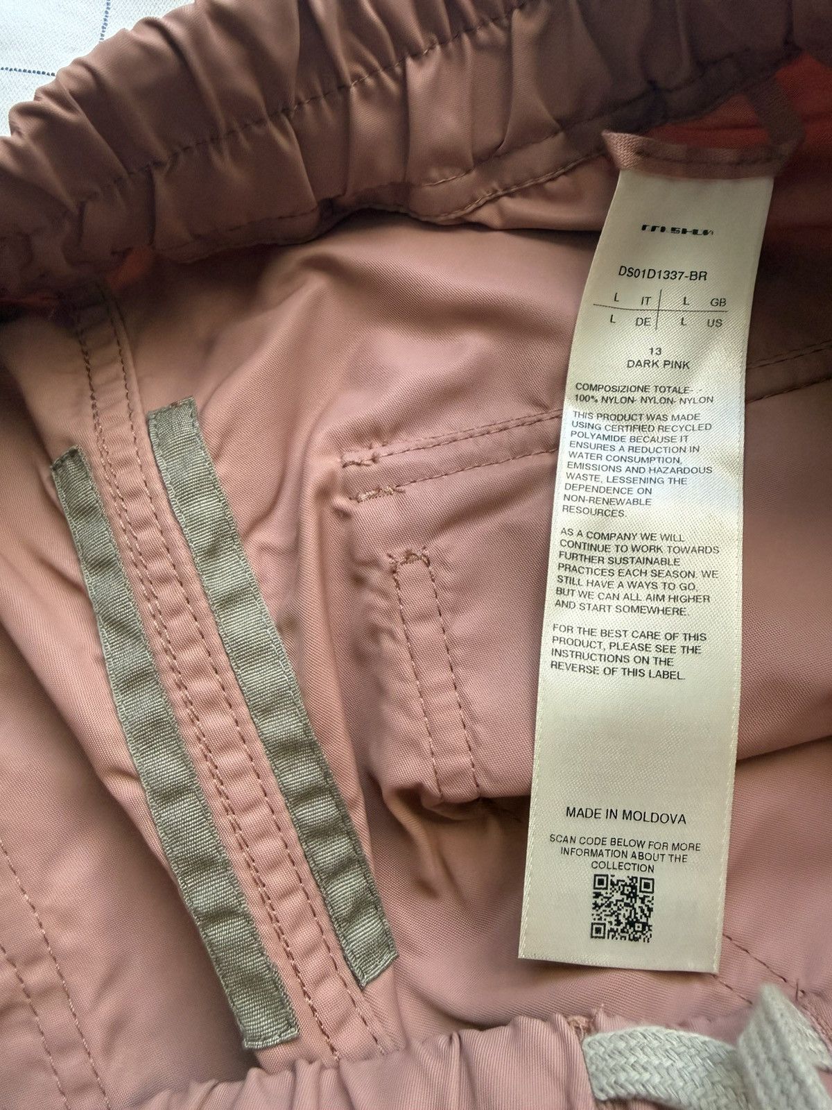 Rick Owens Drkshdw Rick Owens Drkshdw Babel Pusher Track Pants Size US 30 / EU 46 - 5 Thumbnail