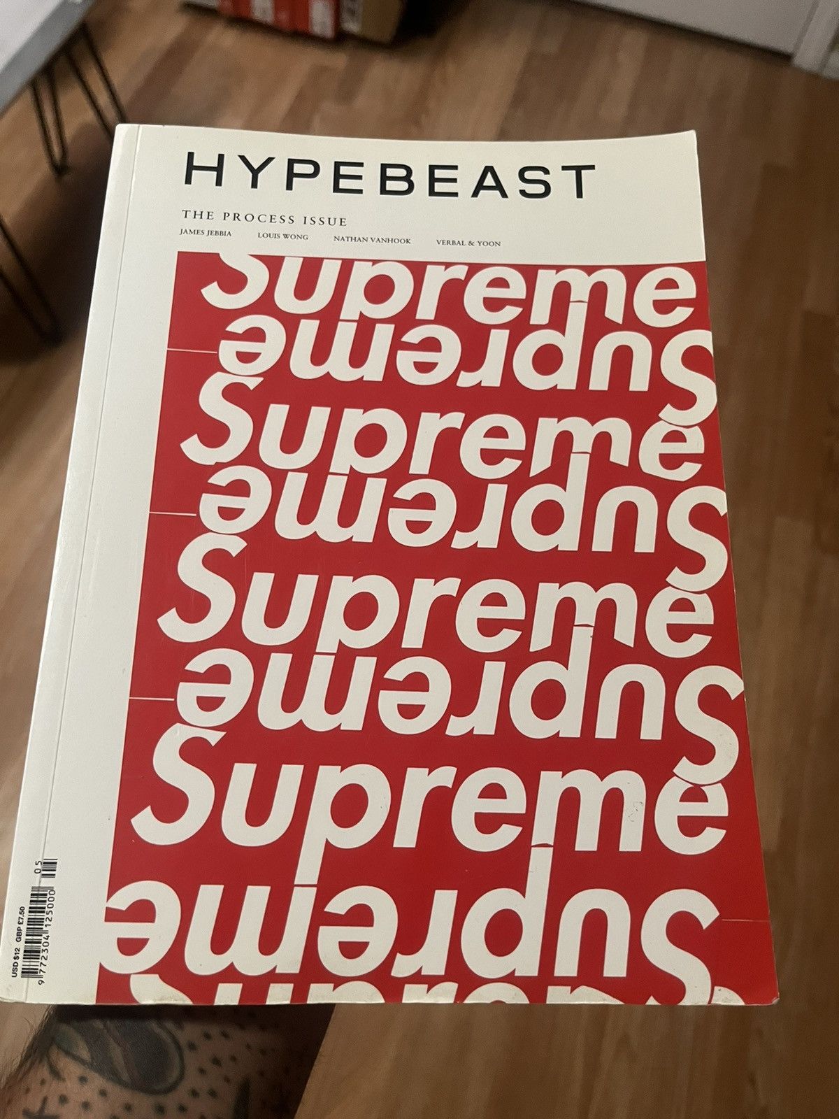 Hypebeast Hypebeast Supreme Cover Magazine Size ONE SIZE - 1 Thumbnail