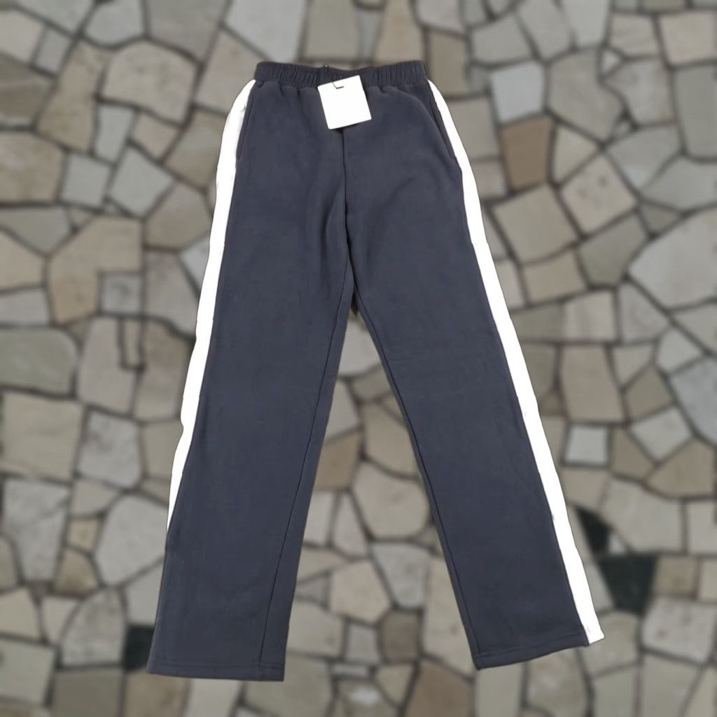 Vintage YLLW Brand The Label Pants Womens Small Blue White Snap Up Sweats NEW Size 28" / US 6 / IT 42 - 1 Thumbnail