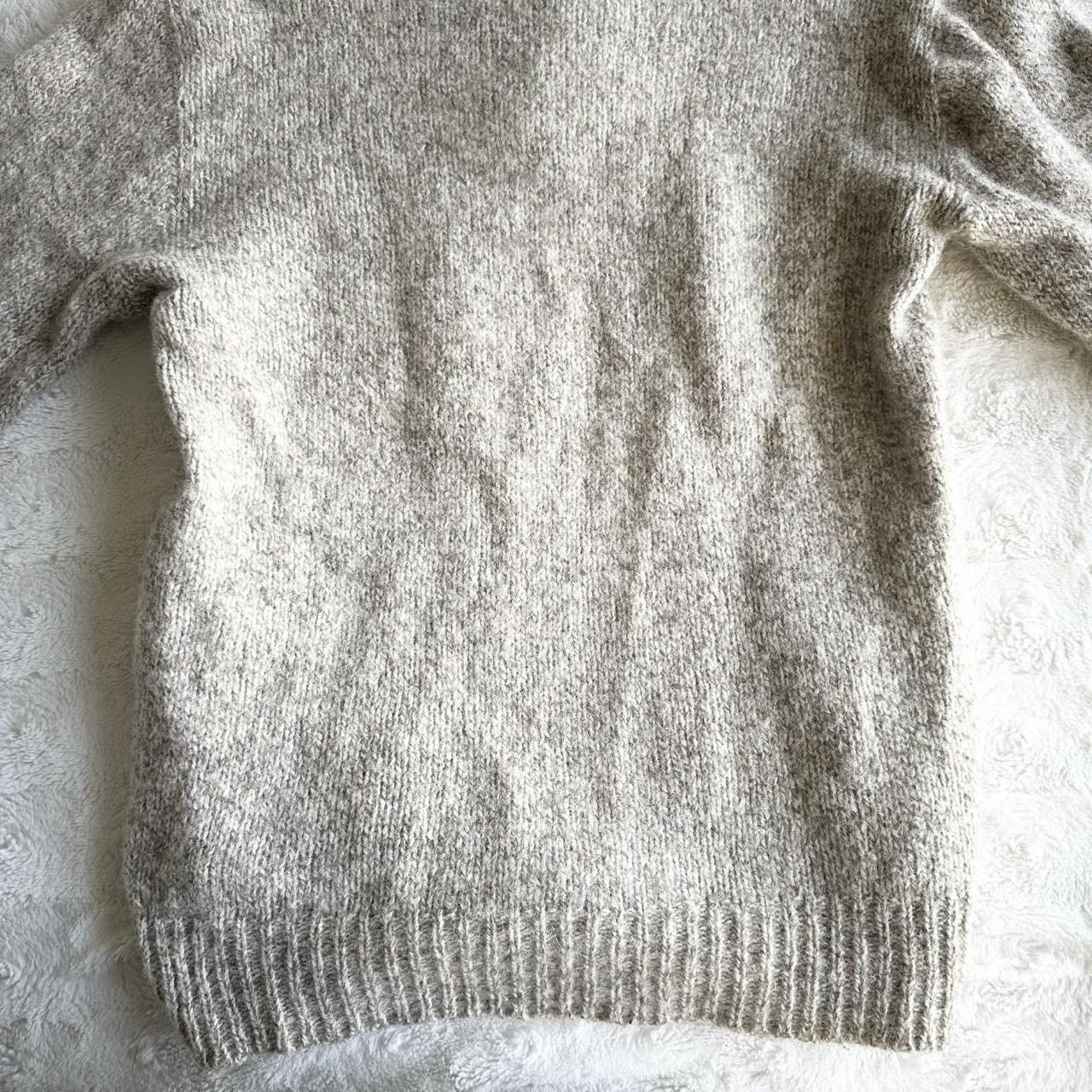 Other Vintage Sweater Mens Medium Beige Shawl Neck Wool Blend Vtg Size US M / EU 48-50 / 2 - 6 Thumbnail