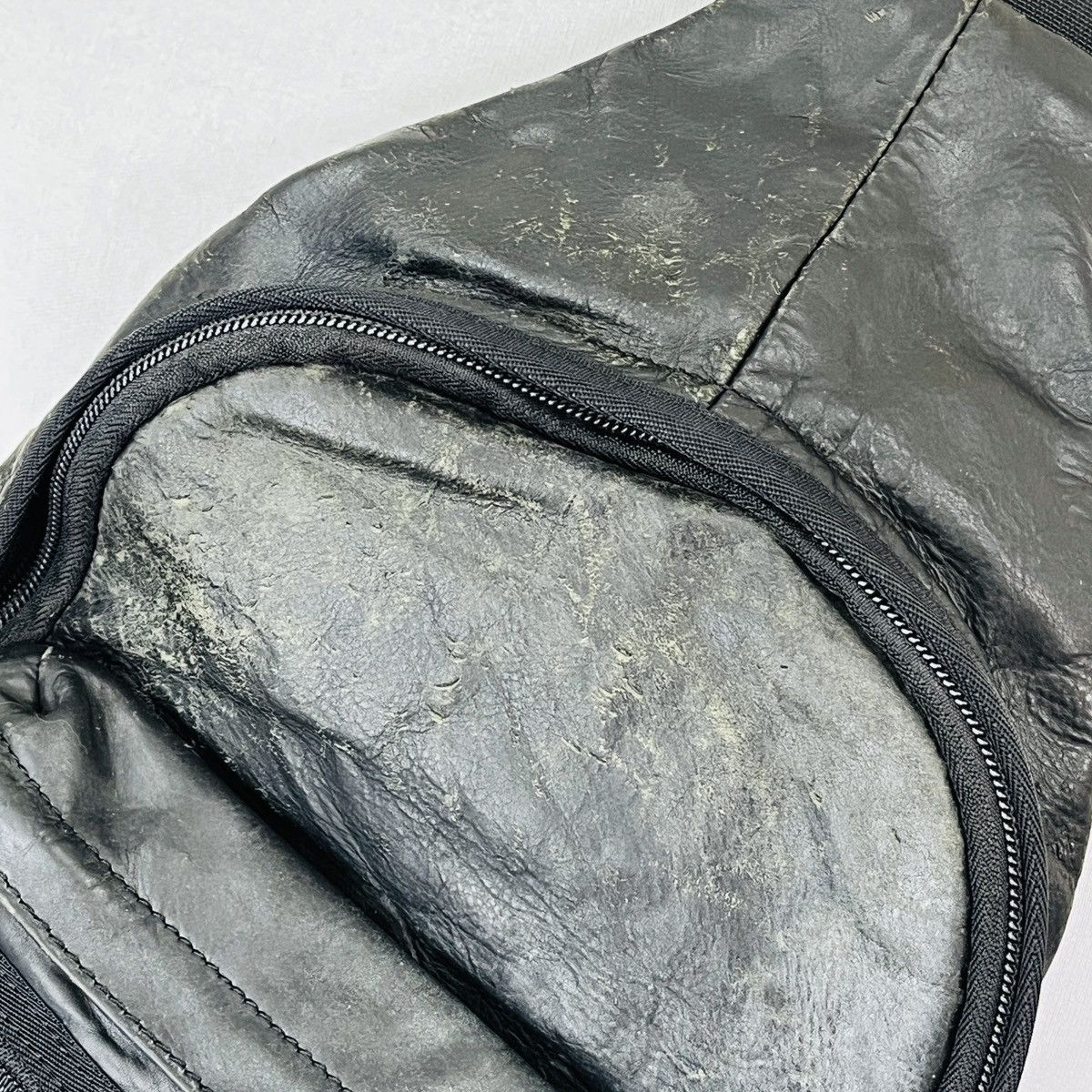 Porter × Vintage Vintage Wear And Tear PORTER Sling Bag Japan Size ONE SIZE - 10 Thumbnail