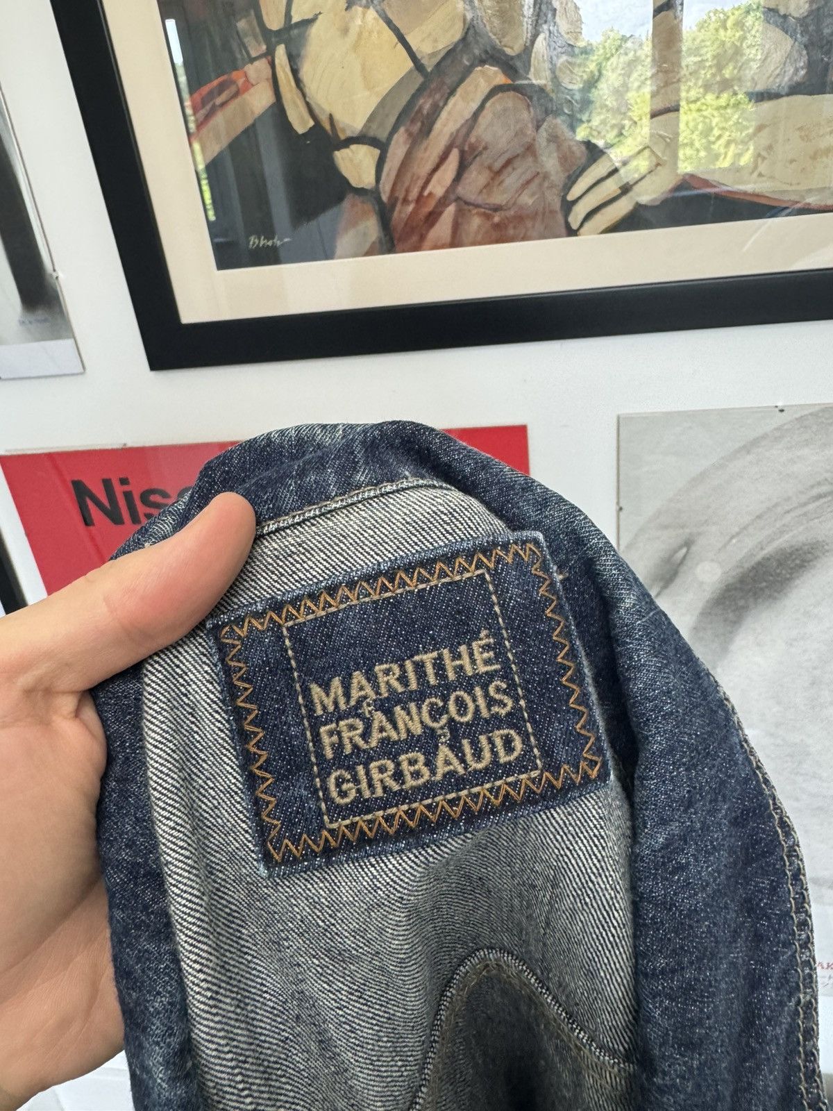 Marithe + Francois Girbaud Marithe Francos Girbaud Denim Jacket Vintage Jeans Trucker Size US XL / EU 56 / 4 - 5 Thumbnail