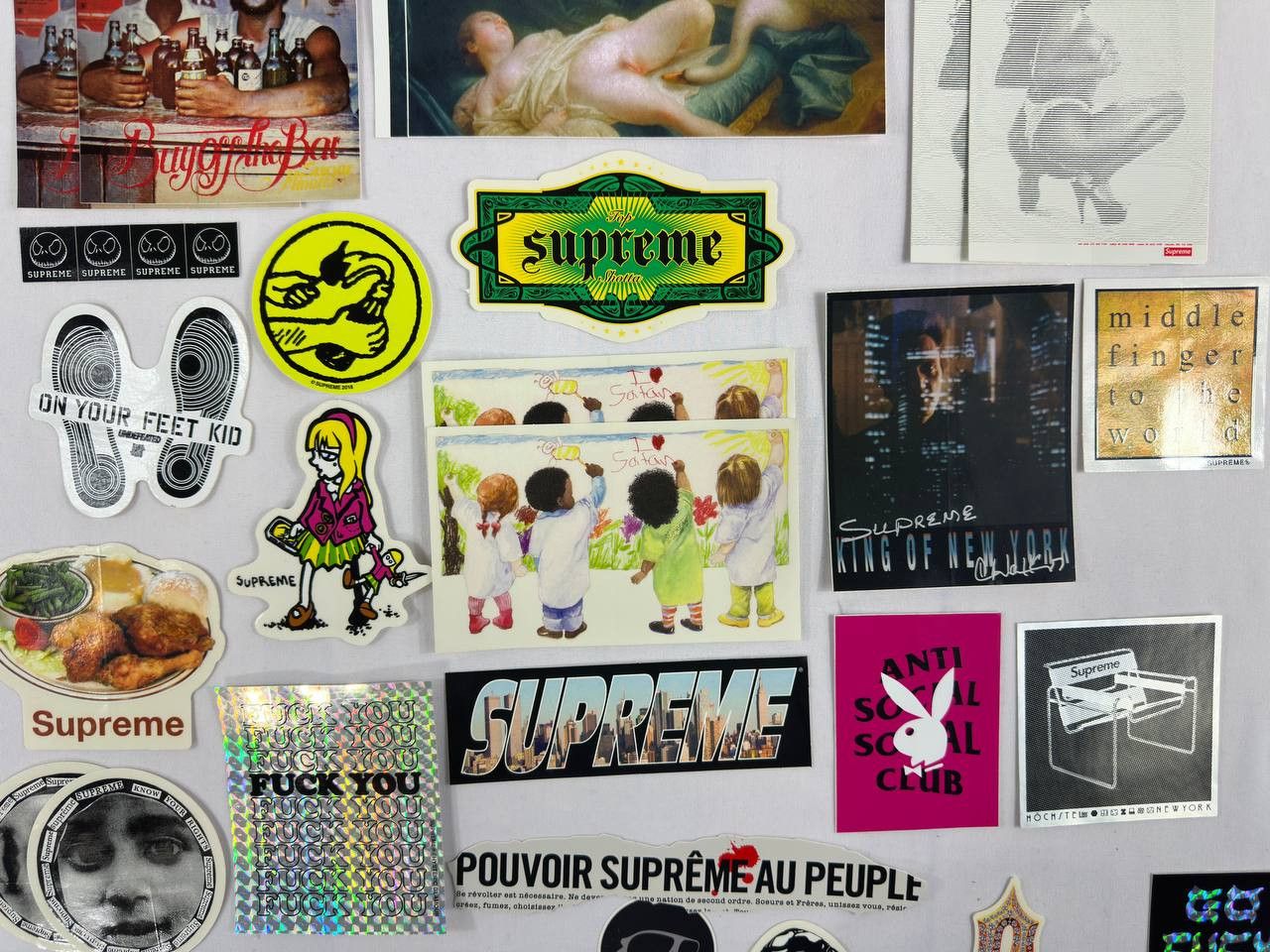Supreme Supreme Box Logo Sticker Bundle – Real Supreme Stickers Size ONE SIZE - 3 Thumbnail