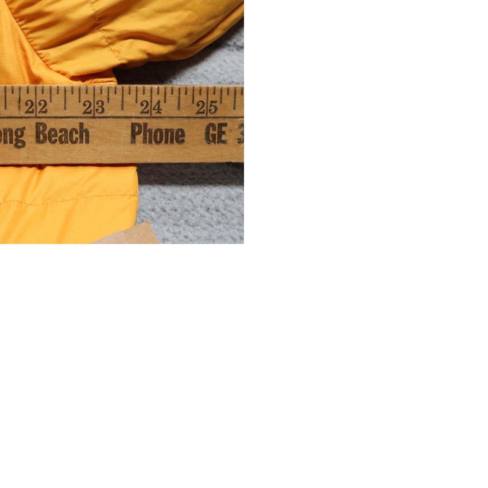 The North Face VINTAGE The North Face Nuptse Quilted Down Jacket Mens M Yellow Tonal Size US M / EU 48-50 / 2 - 9 Thumbnail