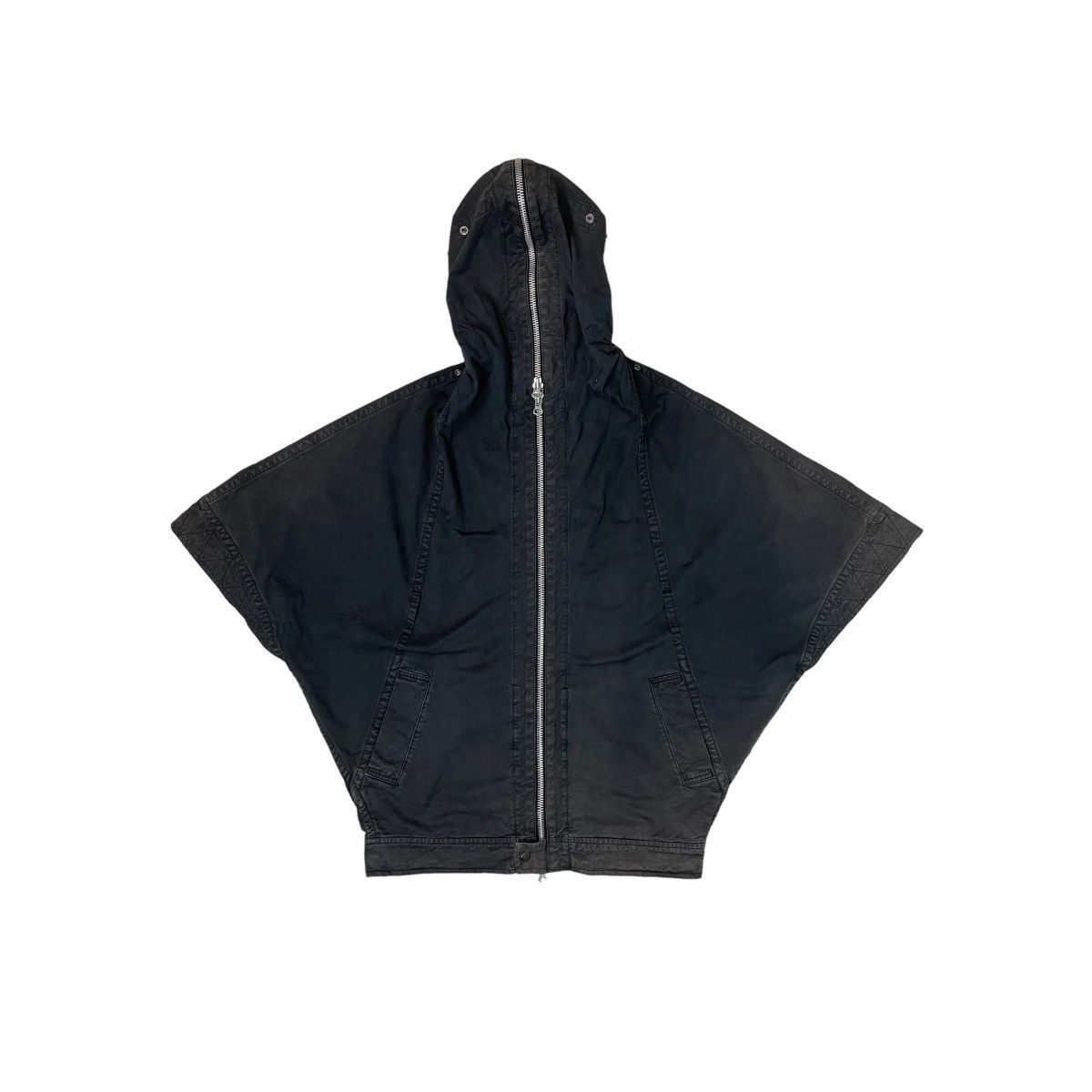 CABANE de ZUCCa IS Zucca Batwing Full Cover Face Heavy Coat Size US M / EU 48-50 / 2 - 1 Thumbnail