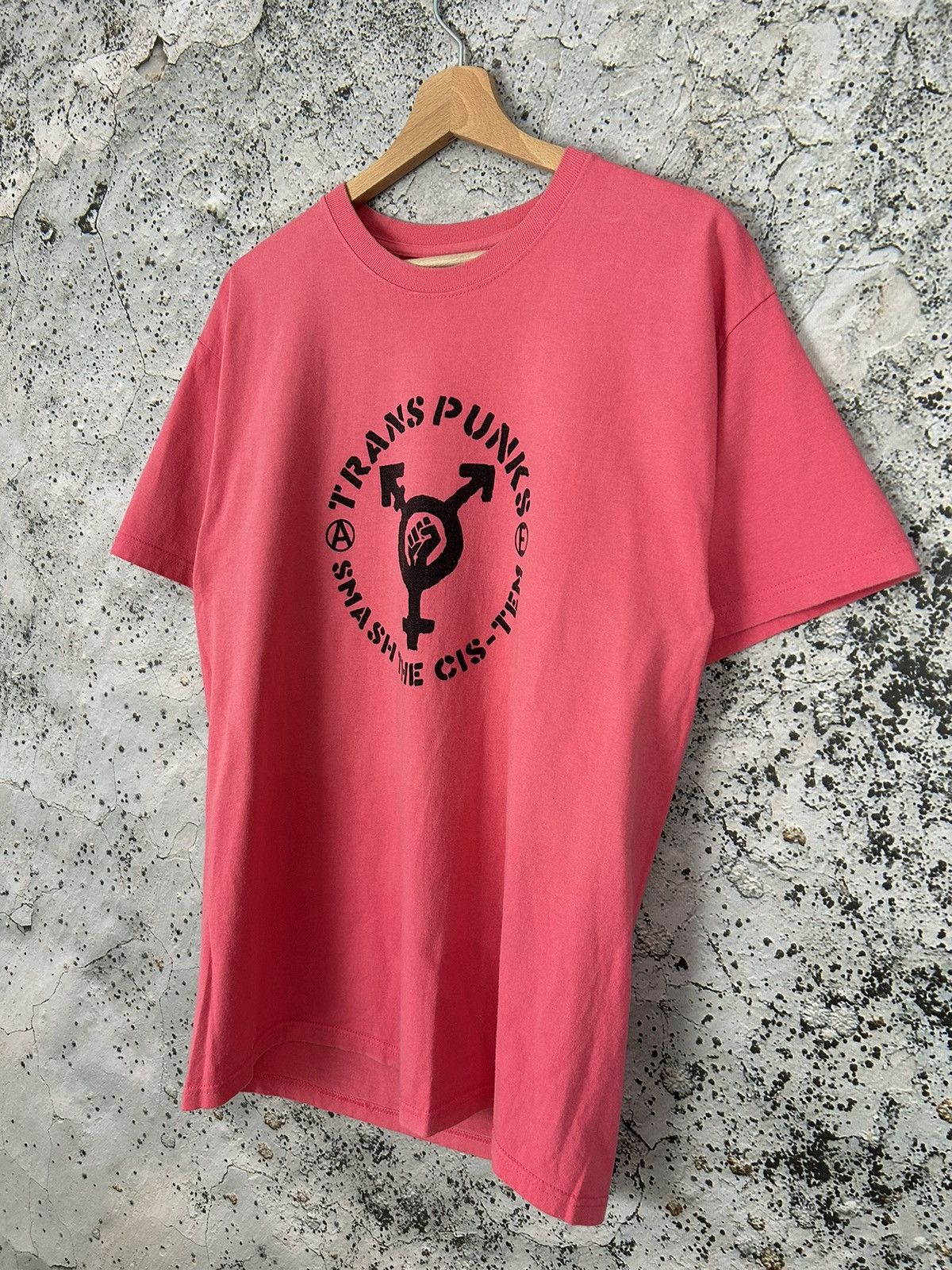 Band Tees Vintage 90s Trans Punks Rare Graphic Tee Grunge Metal Size US L / EU 52-54 / 3 - 2 Thumbnail