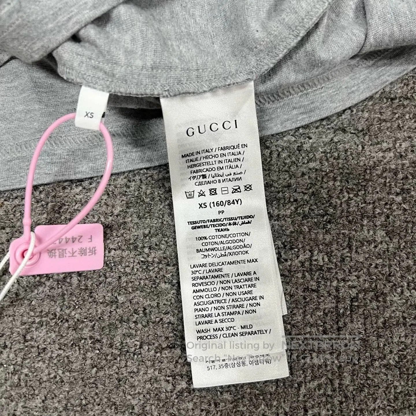 Gucci Gucci 2025 New Logo Print Short Sleeve XS. Size US XS / EU 42 / 0 - 6 Thumbnail