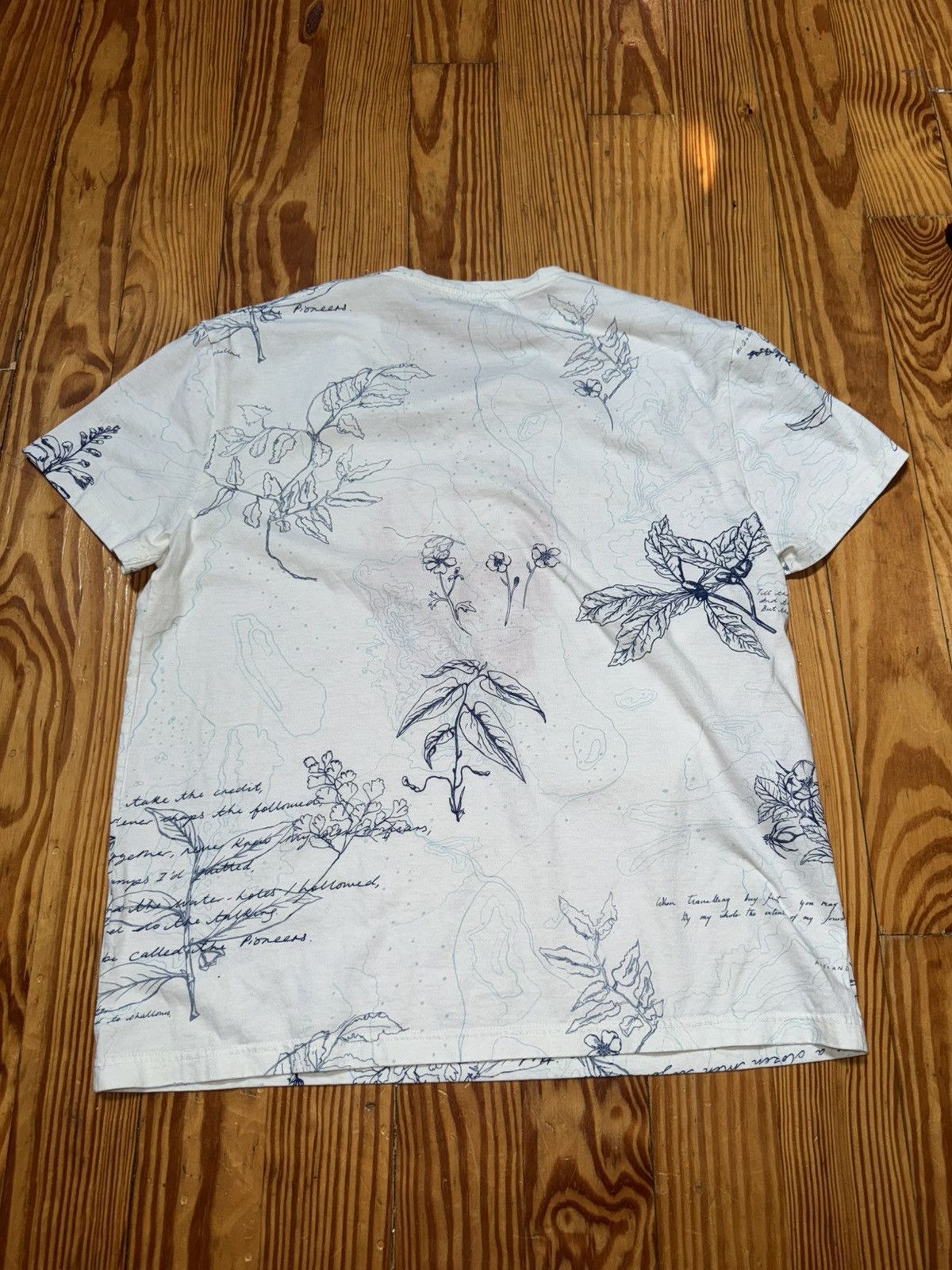 Alexander McQueen Skull & Poetry McQueen Logo Tee Size US S / EU 44-46 / 1 - 4 Thumbnail