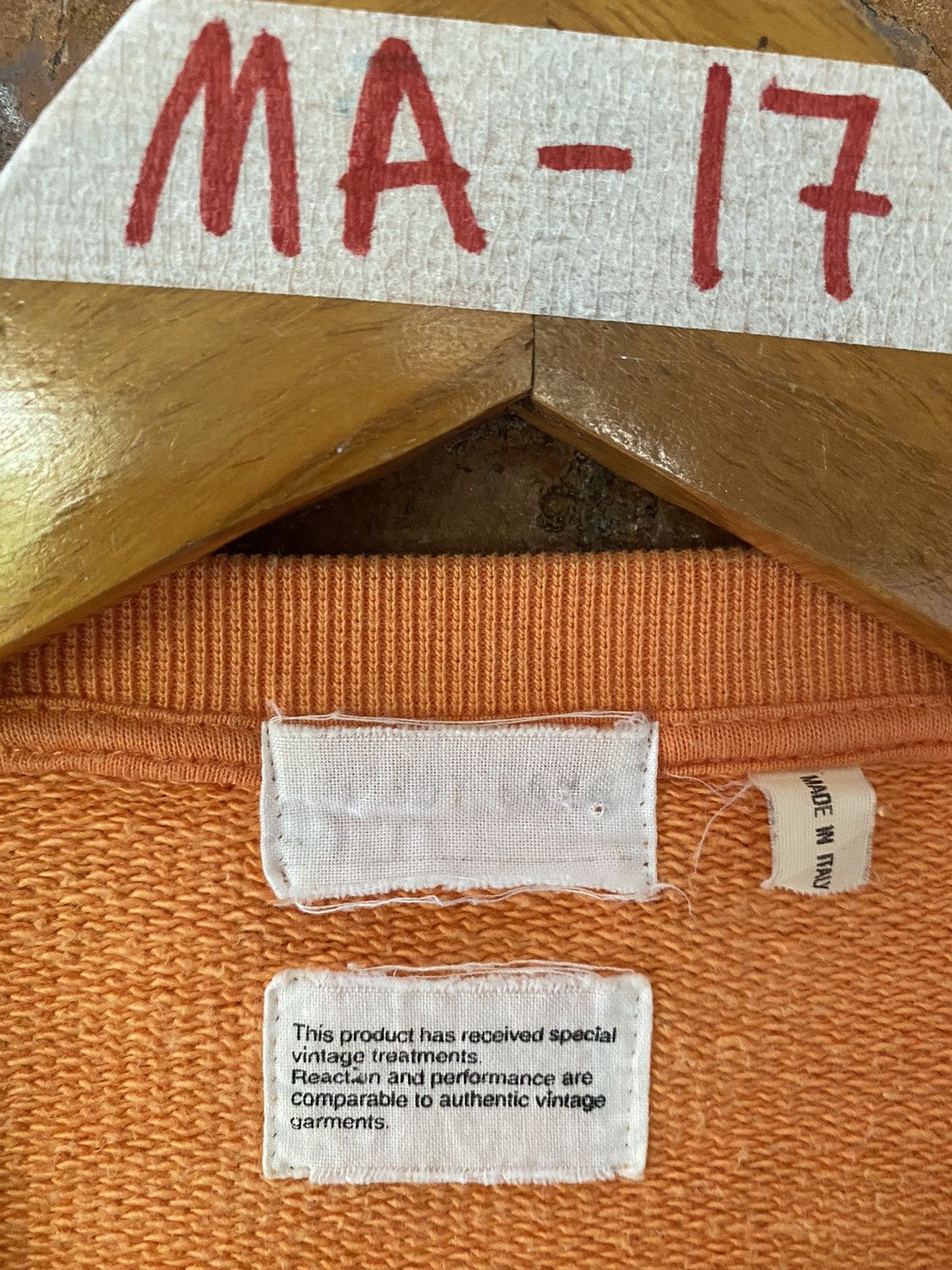 Helmut Lang 1998 Orange sweatshirt Size US S / EU 44-46 / 1 - 7 Thumbnail
