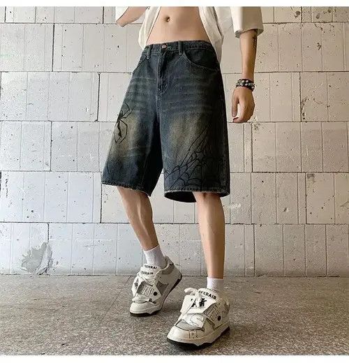 Designer × Japanese Brand Y2K breeches Harajuku style grunge bermuda shorts Size US 30 / EU 46 - 2 Thumbnail