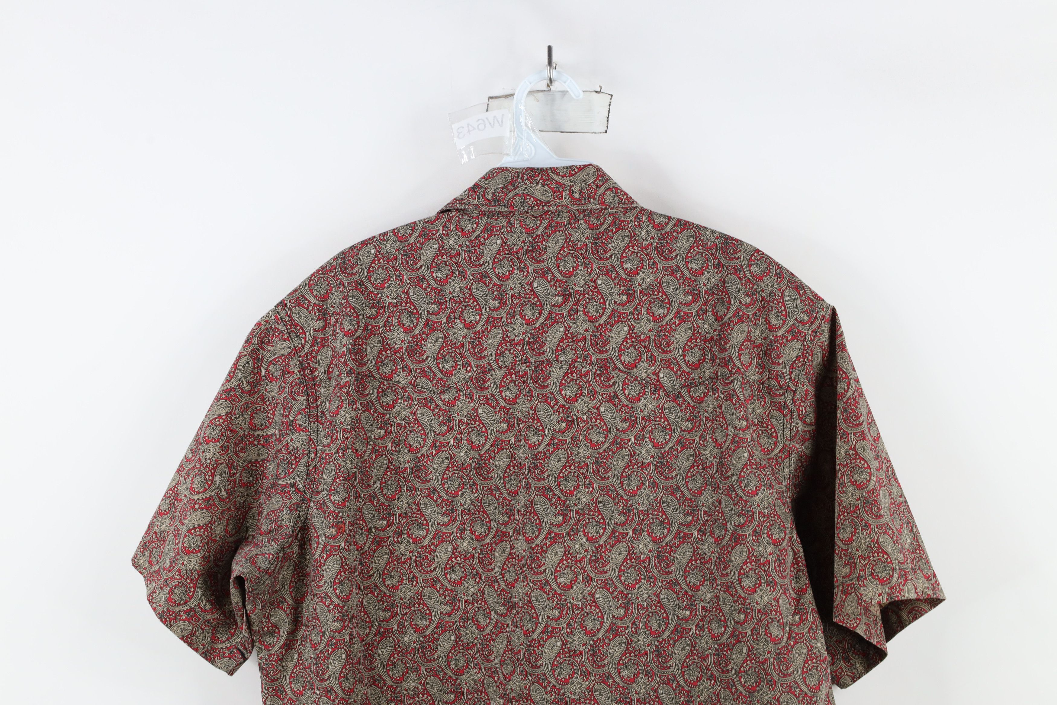 Vintage × Wrangler Vintage 90s Wrangler Western Cowboy Snap Button Shirt Size US L / EU 52-54 / 3 - 12 Thumbnail