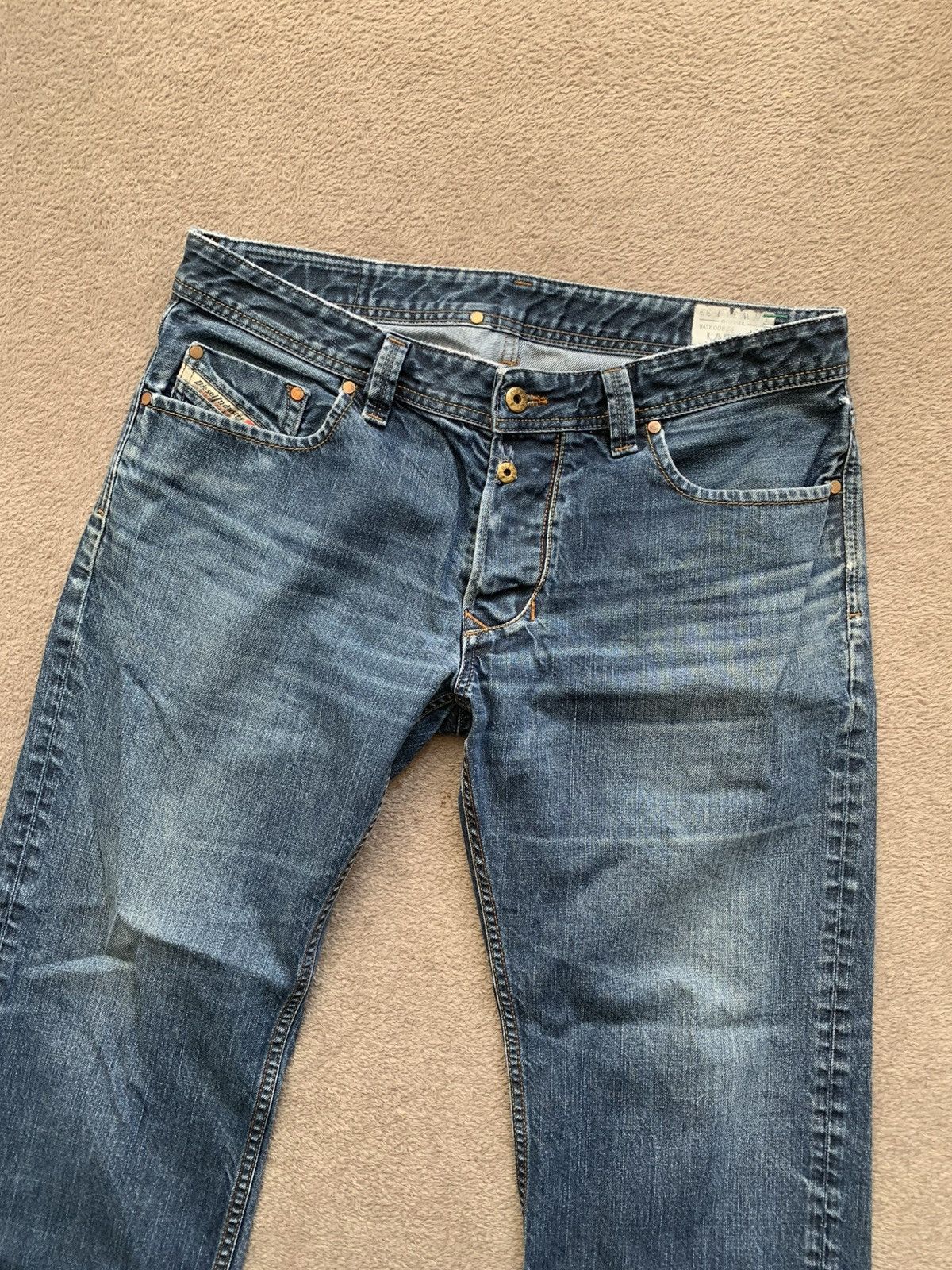 Diesel × If Six Was Nine × Le Grande Bleu (L.G.B.) Diesel Larke Straight Mudwash Jeans LGB Ifsixwasnine vibe Size US 32 / EU 48 - 2 Thumbnail