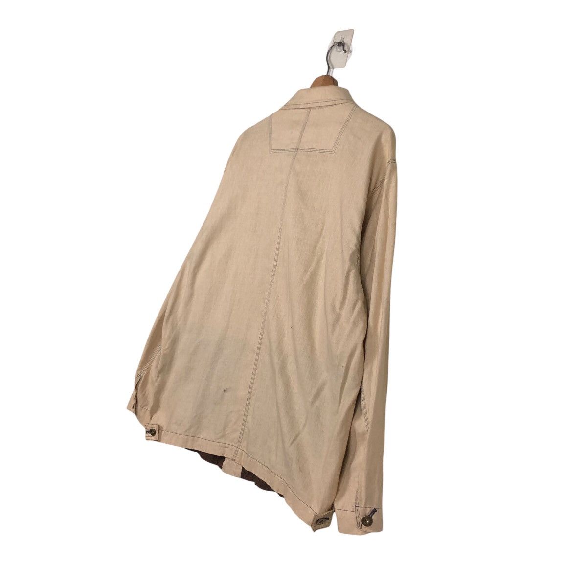 Japanese Brand 📌Double Tone Chore Worker Jacket Pia Sports Issey Miyake Size US M / EU 48-50 / 2 - 11 Thumbnail