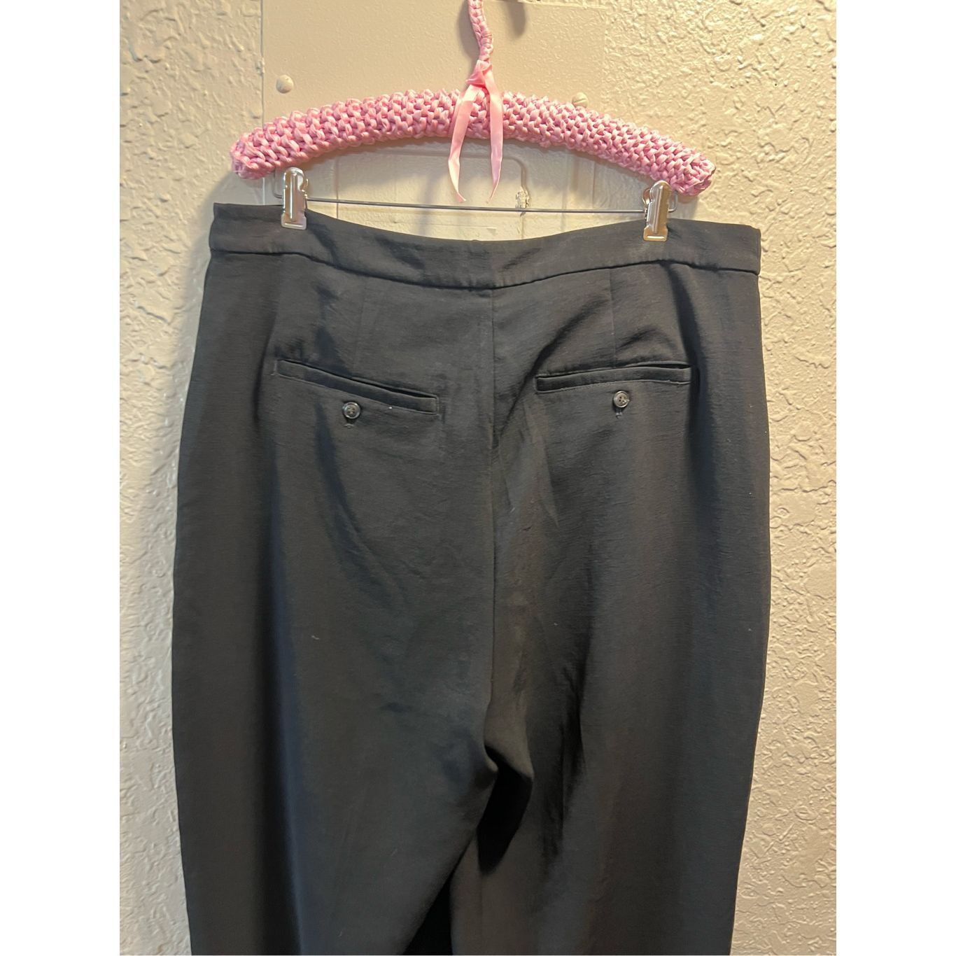 Madewell Madewell Black Dress Pants Woman’s Size 16 - Flawed/ Missing Size 38" / US 16 / IT 52 - 13 Thumbnail