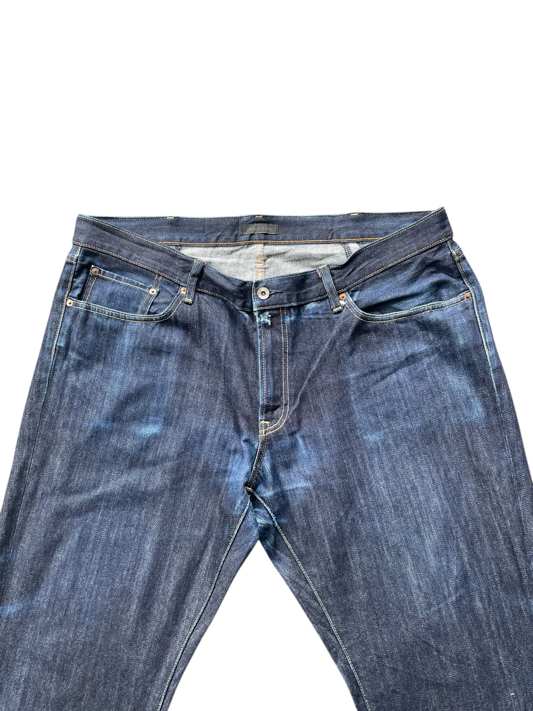 Uniqlo Uniqlo Indigo Straight Cut Denim Size US 44 / EU 60 - 2 Thumbnail