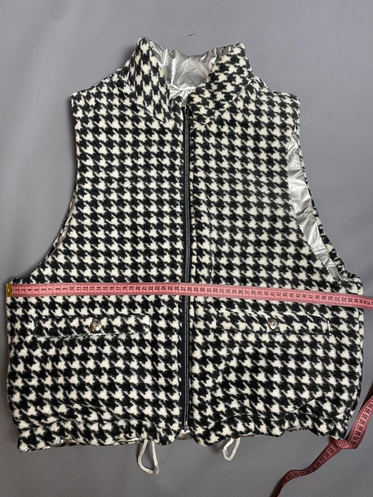 Goldwin Vtg Goldwin Womens Reversible Puffer Vest Ski Japan Sz IT 42 Size M / US 6-8 / IT 42-44 - 19 Thumbnail
