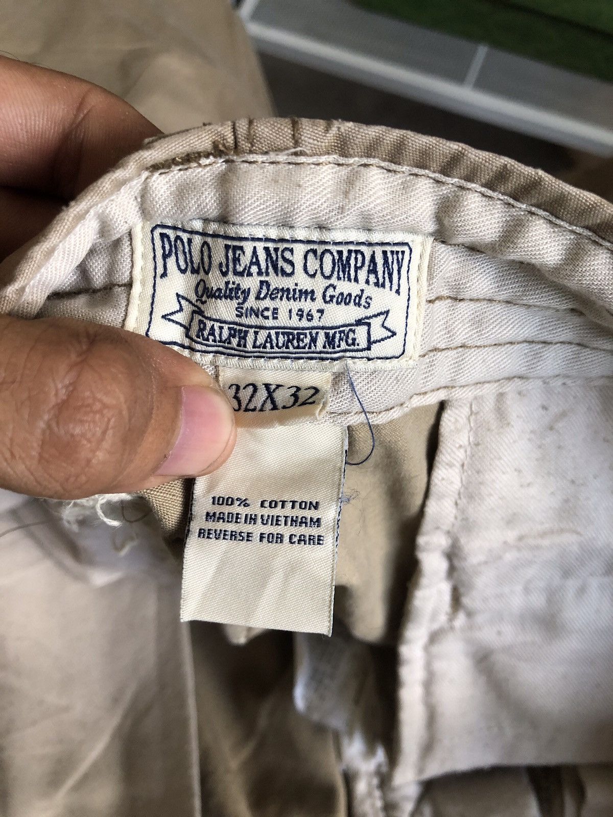 Vintage STEAL🔥 VTG Cargo Pant Polo Ralph Lauren Size US 32 / EU 48 - 22 Thumbnail