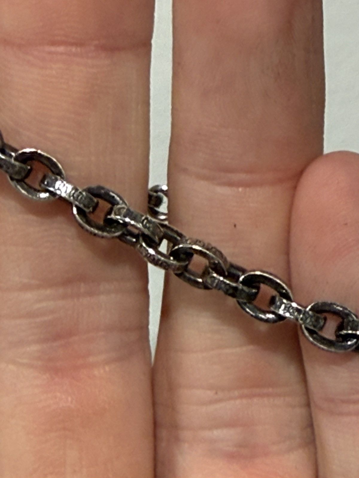 Chrome Hearts Chrome Hearts Paper Chain Bracelet 7 Inches Size ONE SIZE - 5 Thumbnail