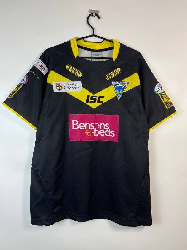 Gear for Sports Warrington Wolves Rugby Jersey Home ISC Rugby Union Sz L Size US L / EU 52-54 / 3 - 1 Thumbnail