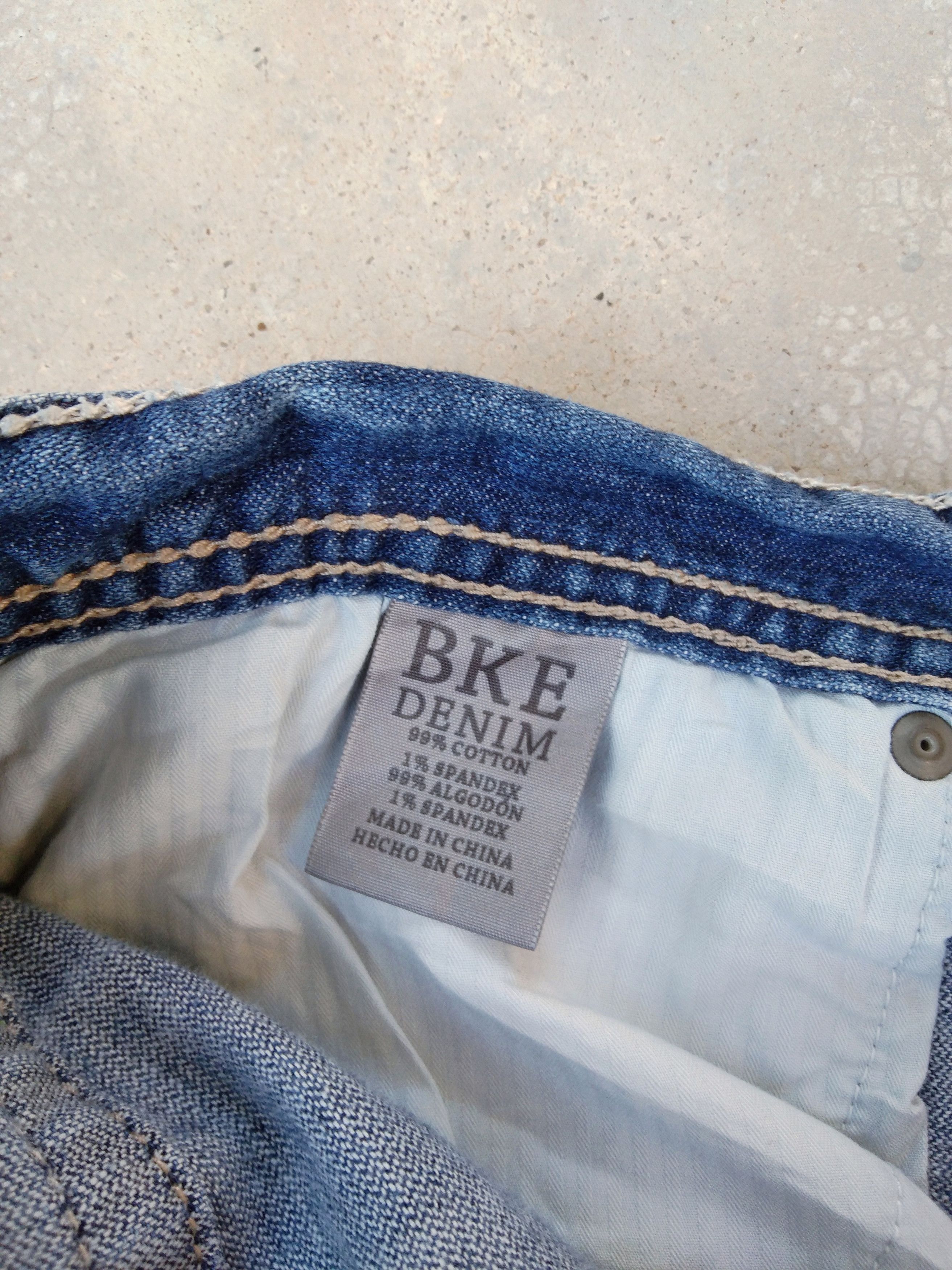 Jean Y2k Vintage Buckle BKE Denim Tyler Boot Cut Jeans 36x32 Size US 36 / EU 52 - 6 Thumbnail