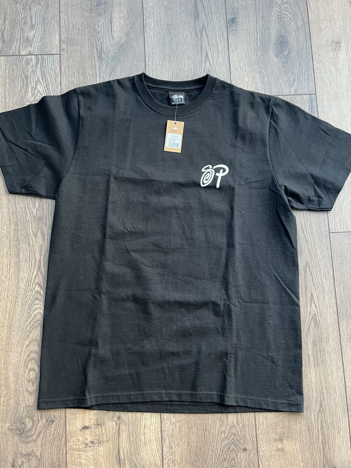 Stussy x Patta Sound Connection Tee “Black” Medium