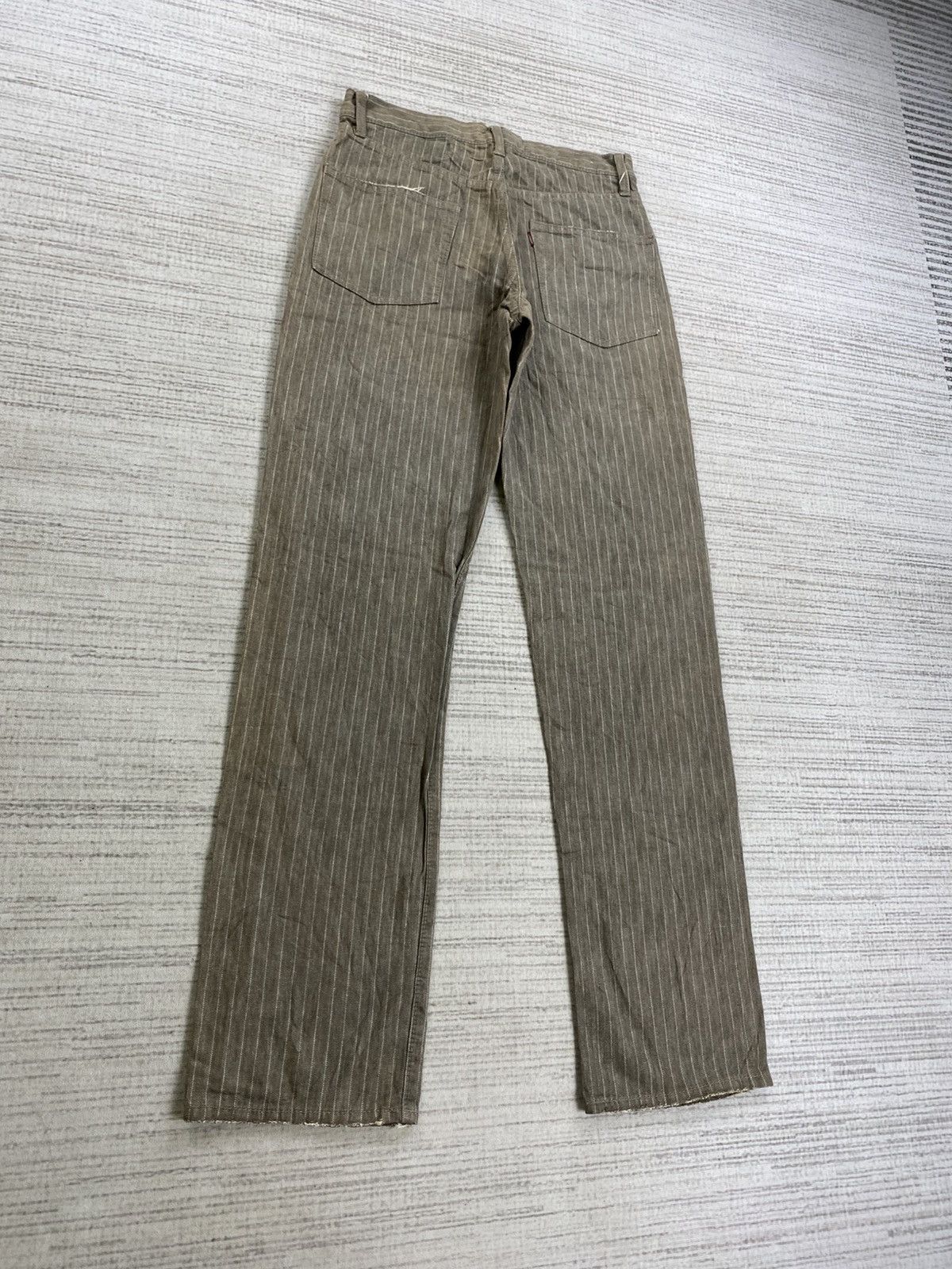 Le Grande Bleu (L.G.B.) × Smith's American × Vintage Vintage Smith American Union Made Striped Straight Cut Pants Size US 29 - 7 Thumbnail