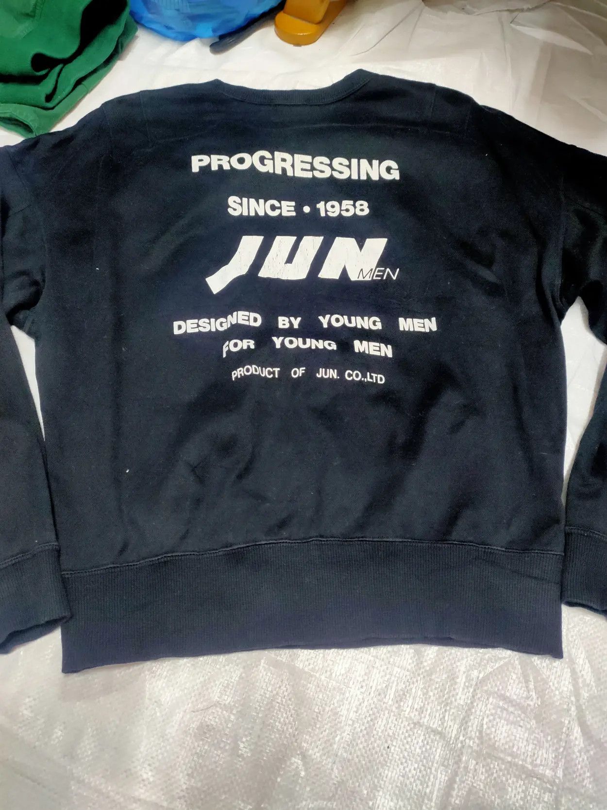Designer × Issey Miyake Jun Men vintage sweatshirt Size S / US 4 / IT 40 - 6 Thumbnail