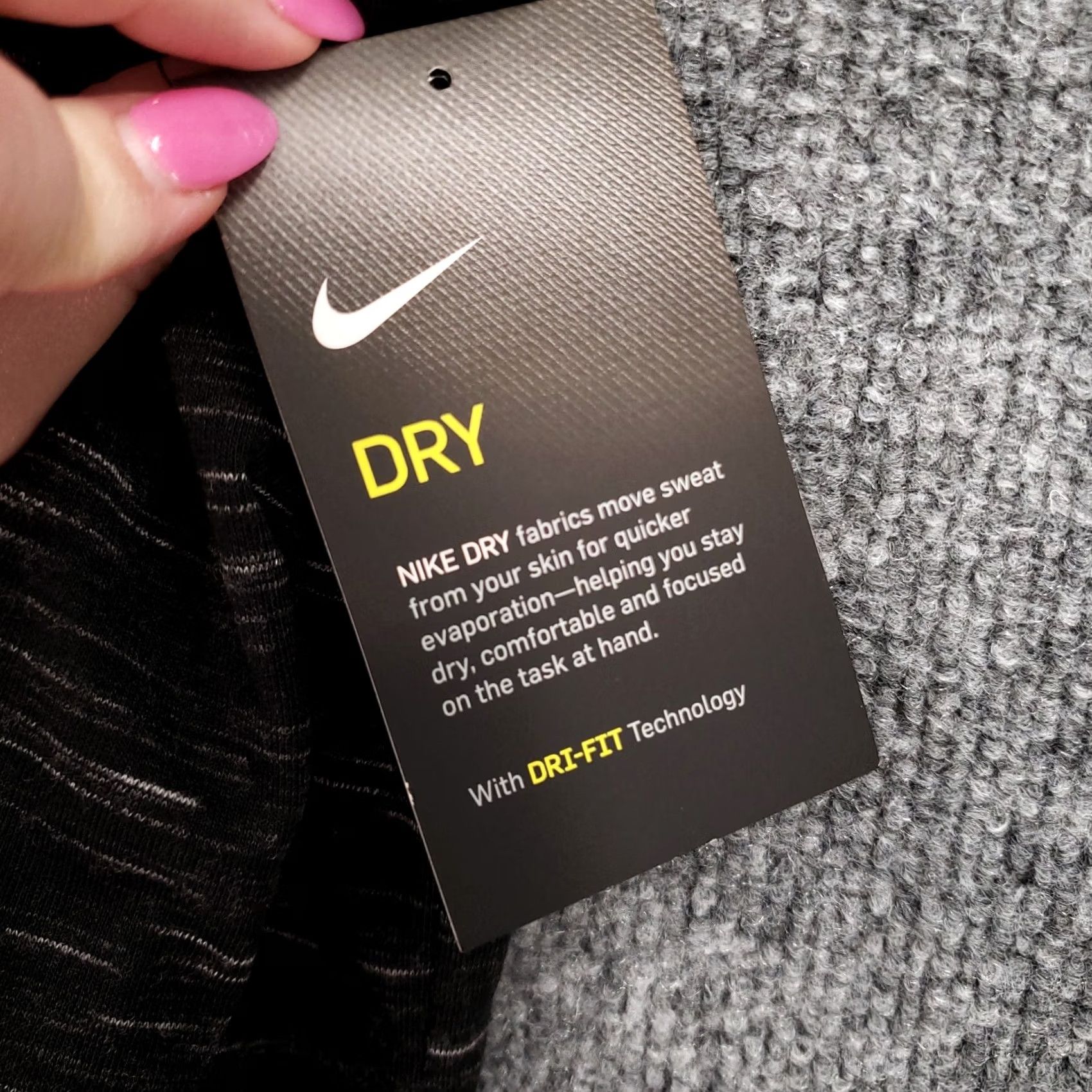 Nike Nike Hoodie Womens XL Black Legend Dri Fit Kenyon Football Heather Size XL / US 12-14 / IT 48-50 - 7 Thumbnail