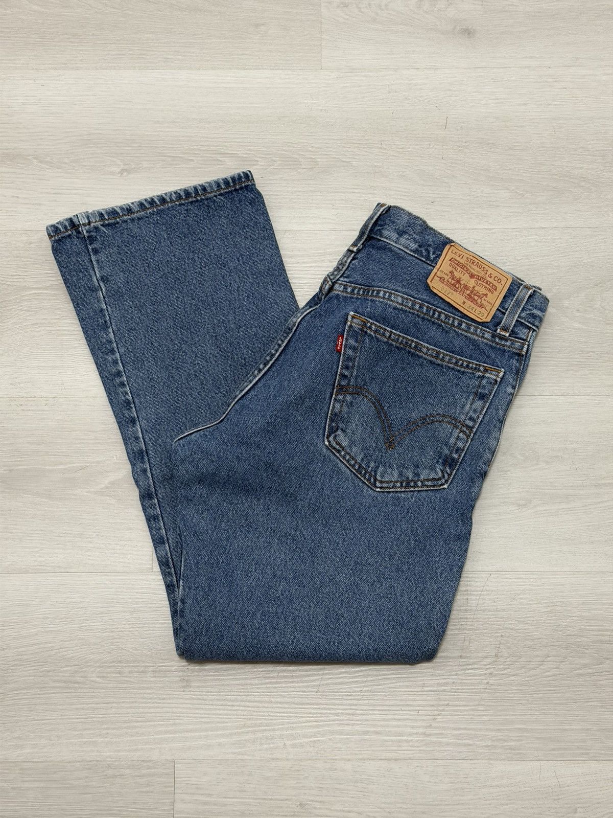 Levi's Vintage Levi's 517 Boot Cut Jeans 34x29 Size US 34 / EU 50 - 1 Thumbnail