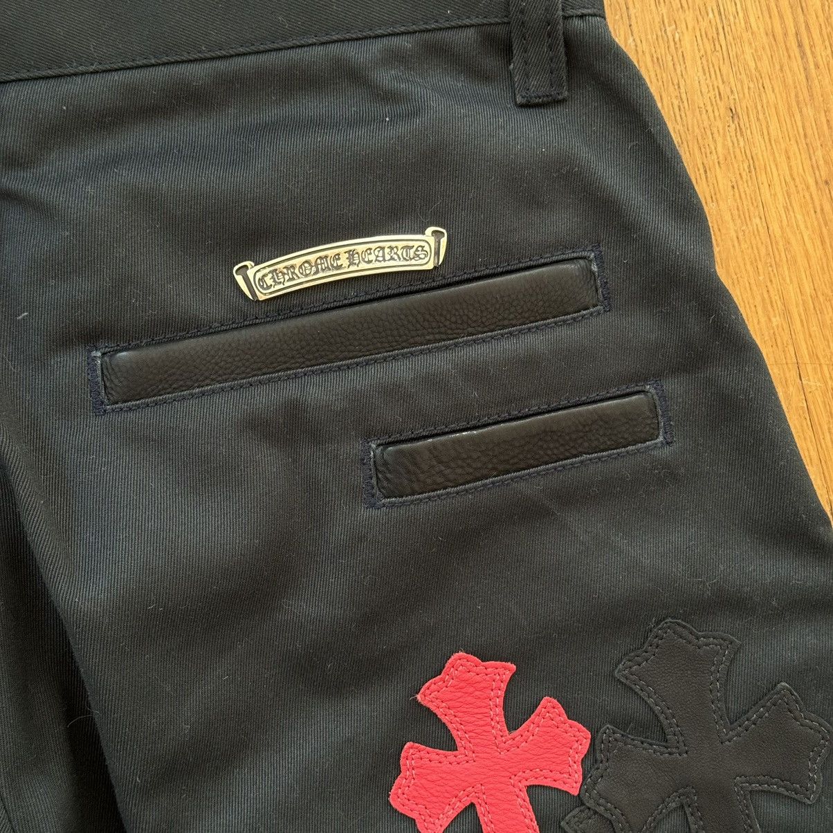 Chrome Hearts Chrome Hearts Multicolor Cross Patch Chino Pants Size US 30 / EU 46 - 9 Thumbnail