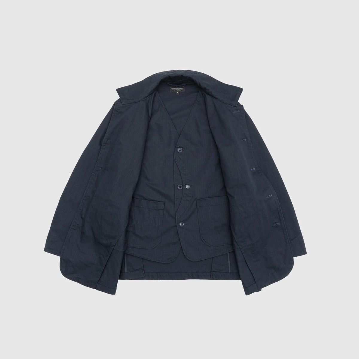 Engineered Garments Engineered Garments Herringbone Hunting Jacket Collab Size US L / EU 52-54 / 3 - 13 Thumbnail