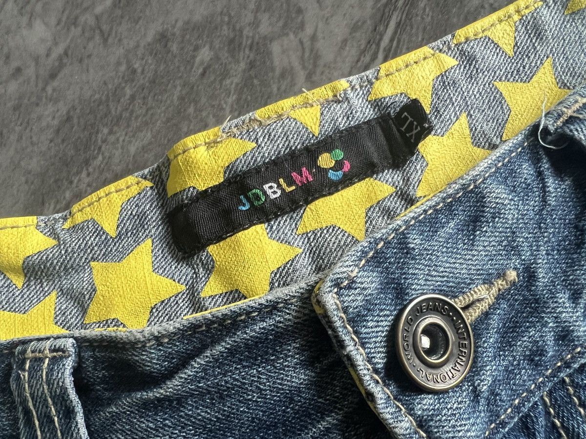 Japanese Brand Sleeples Gotch Night Back Fun All : Denim Star Inside Tips Size US 33 - 3 Thumbnail