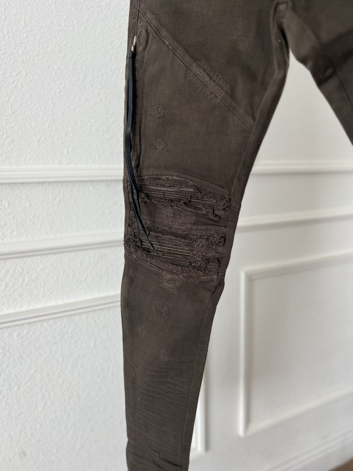 Amiri × Vintage Original Amiri, dark olive green Size US 34 / EU 50 - 6 Thumbnail