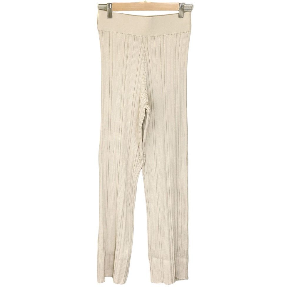Other Other HYKE Random Rib Knit Easy Pants Textile Bottoms 221-11263 DUTY FREE for USA Size ONE SIZE - 1 Thumbnail