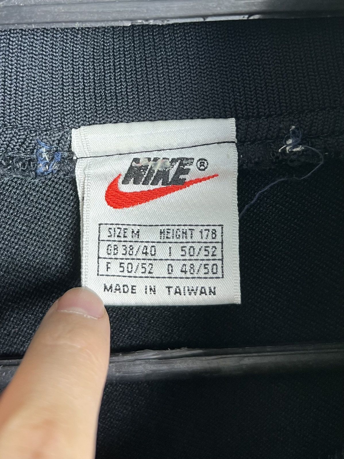 Nike × Vintage Sweatshirt Nike spellout vintage 90’s zipped logo Size US M / EU 48-50 / 2 - 5 Thumbnail