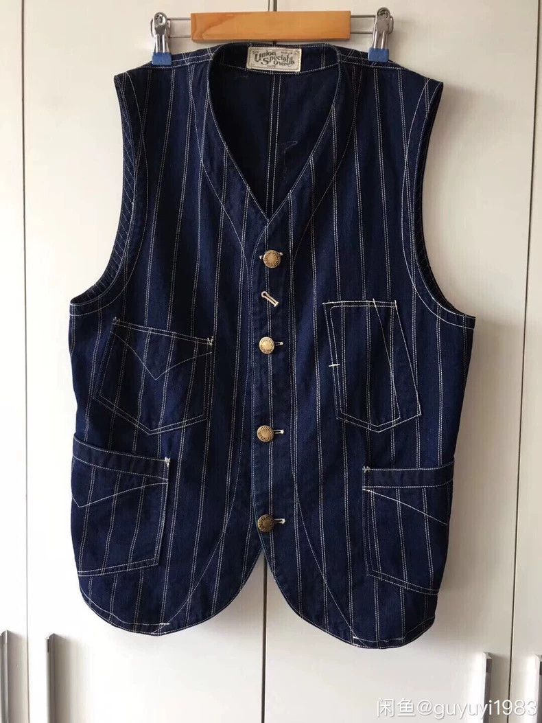 Freewheelers Freewheelers Waistcoat Size 38R - 3 Thumbnail