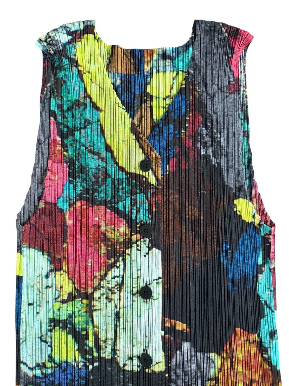 Pleats Please Issey Miyake RARE Pleats Please Issey Miyake printed top Size ONE SIZE - 2 Thumbnail