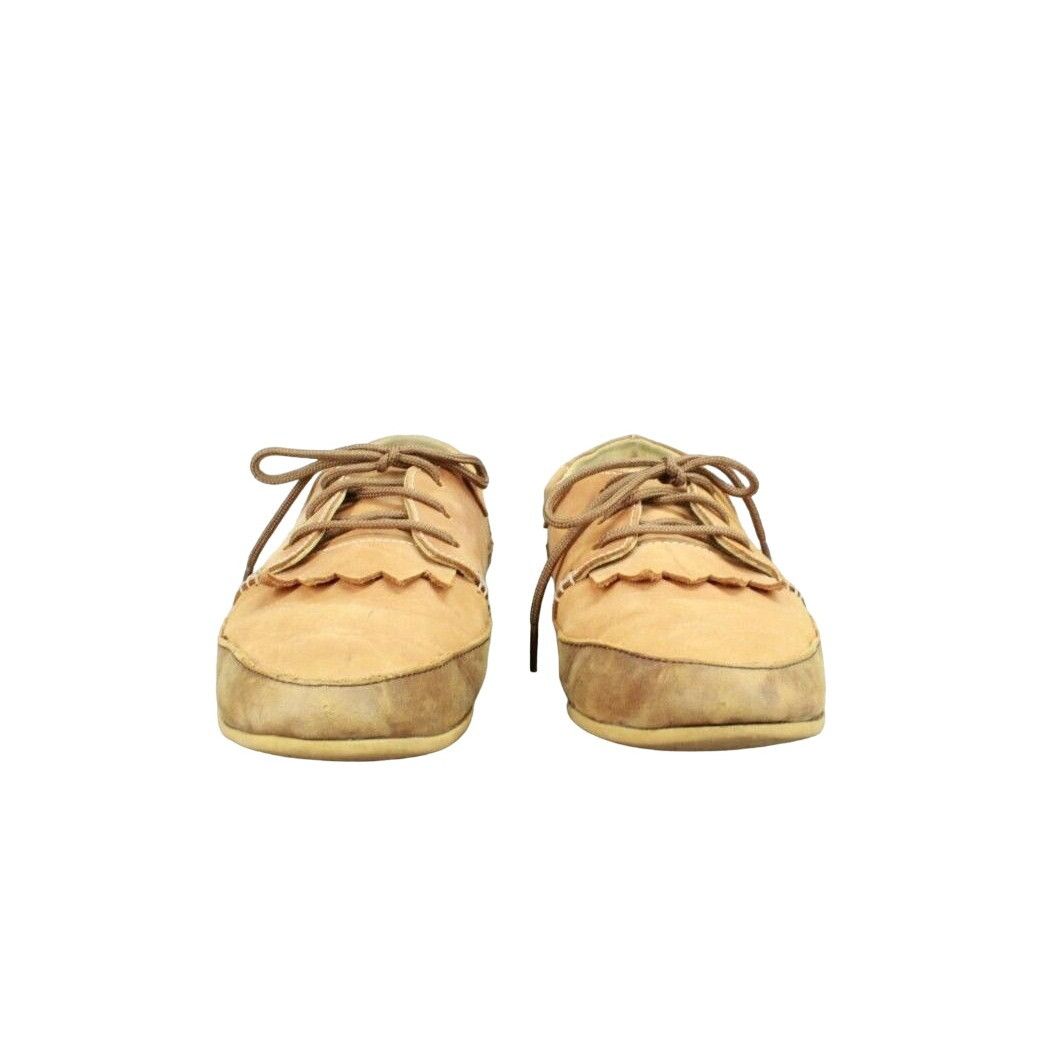 Leather × Oliberte OLIBERTE Women's Two Tone Oxford Comfort Shoes Size US 10 / IT 40 - 5 Thumbnail