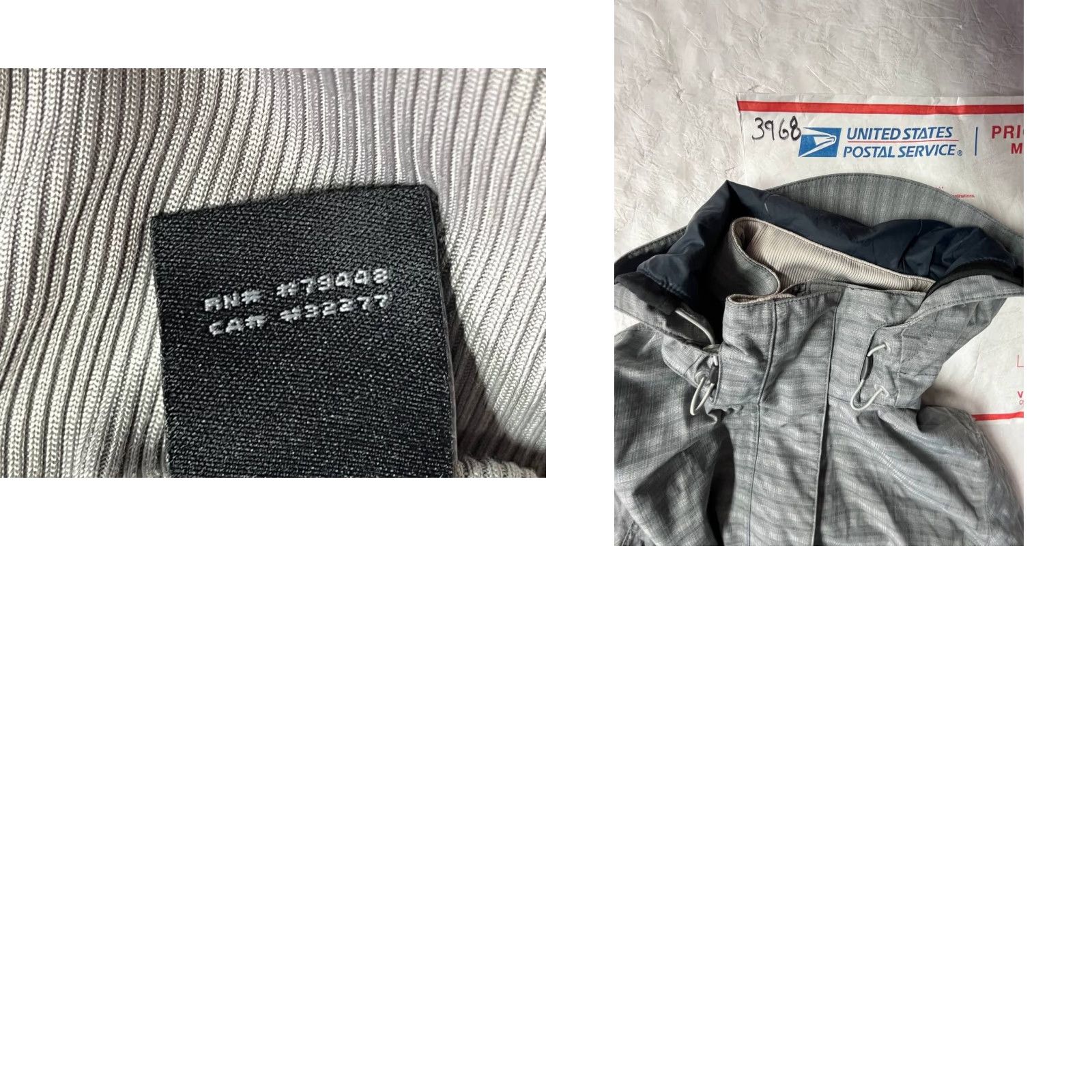 Marmot Marmot Jacket Shirt Women's Small Gray Waterproof Striped Zip Coat Full Zip Raincoat Spring Casual Travel Size S / US 4 / IT 40 - 10 Thumbnail