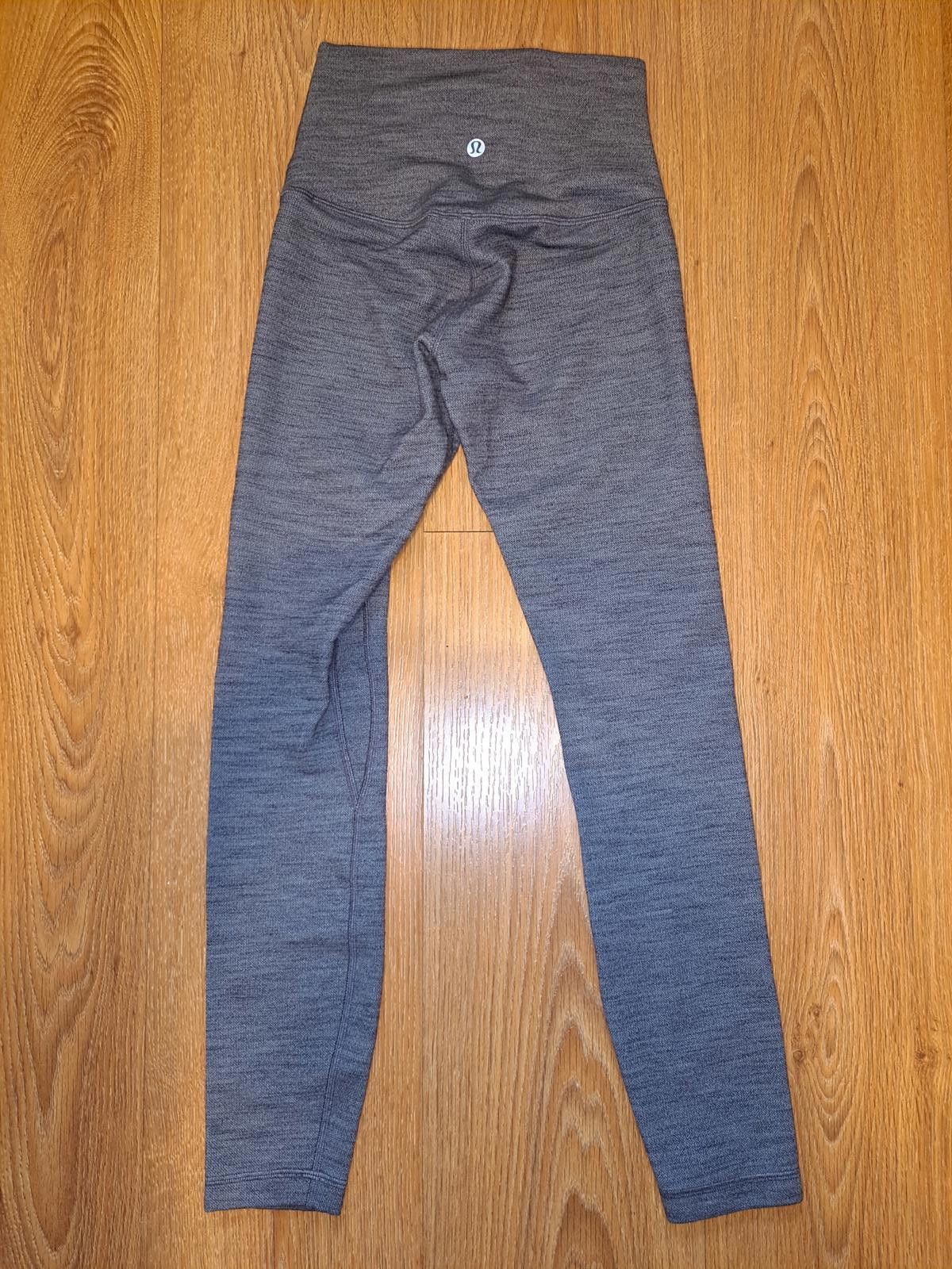 Lululemon Lululemon Women's Gray Leggings Pants Activewear Size 30" / US 8 / IT 44 - 1 Thumbnail