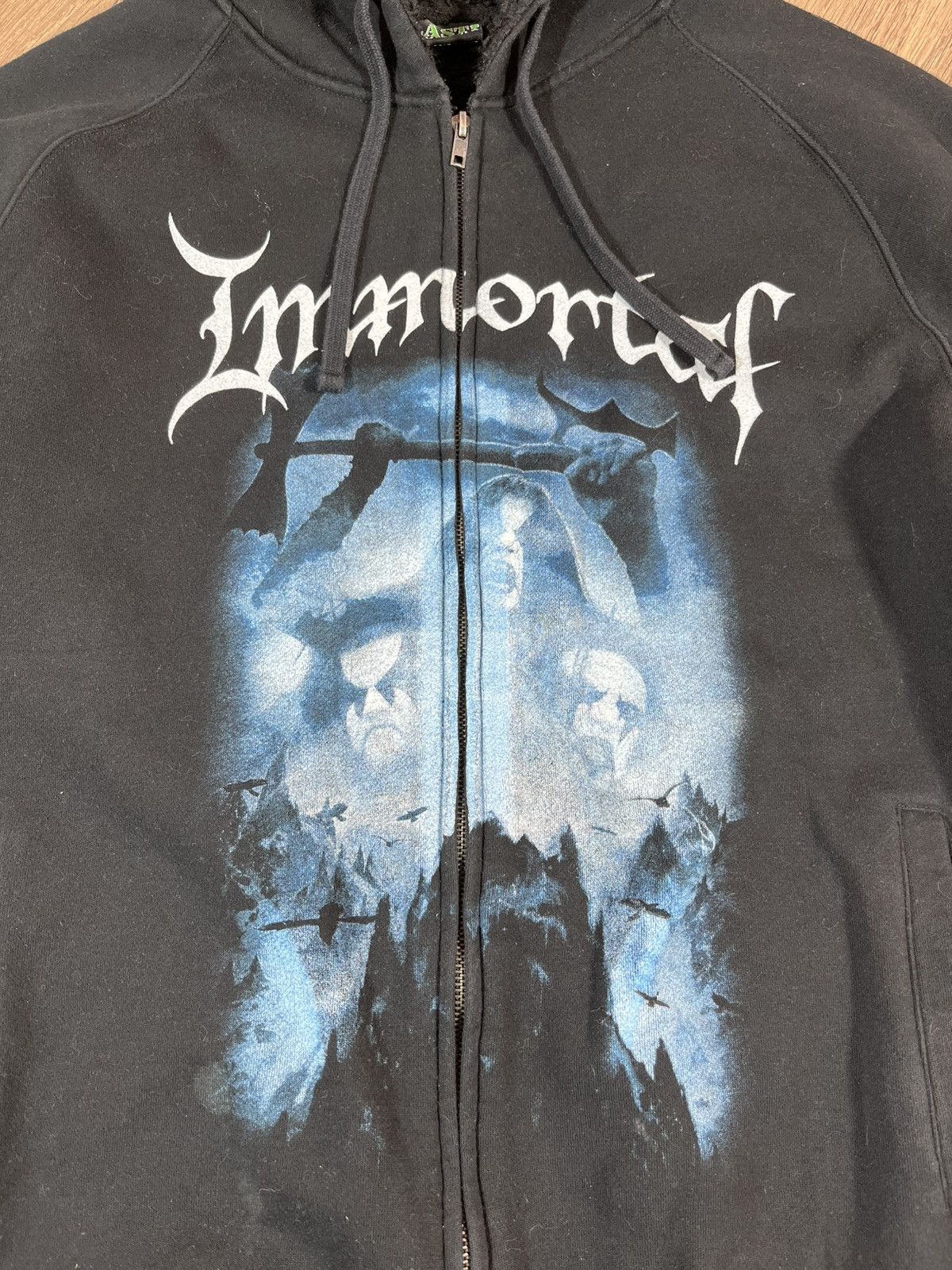 Band Tees Vintage Immortal Band Zip Hoodie Metal Size US L / EU 52-54 / 3 - 4 Thumbnail
